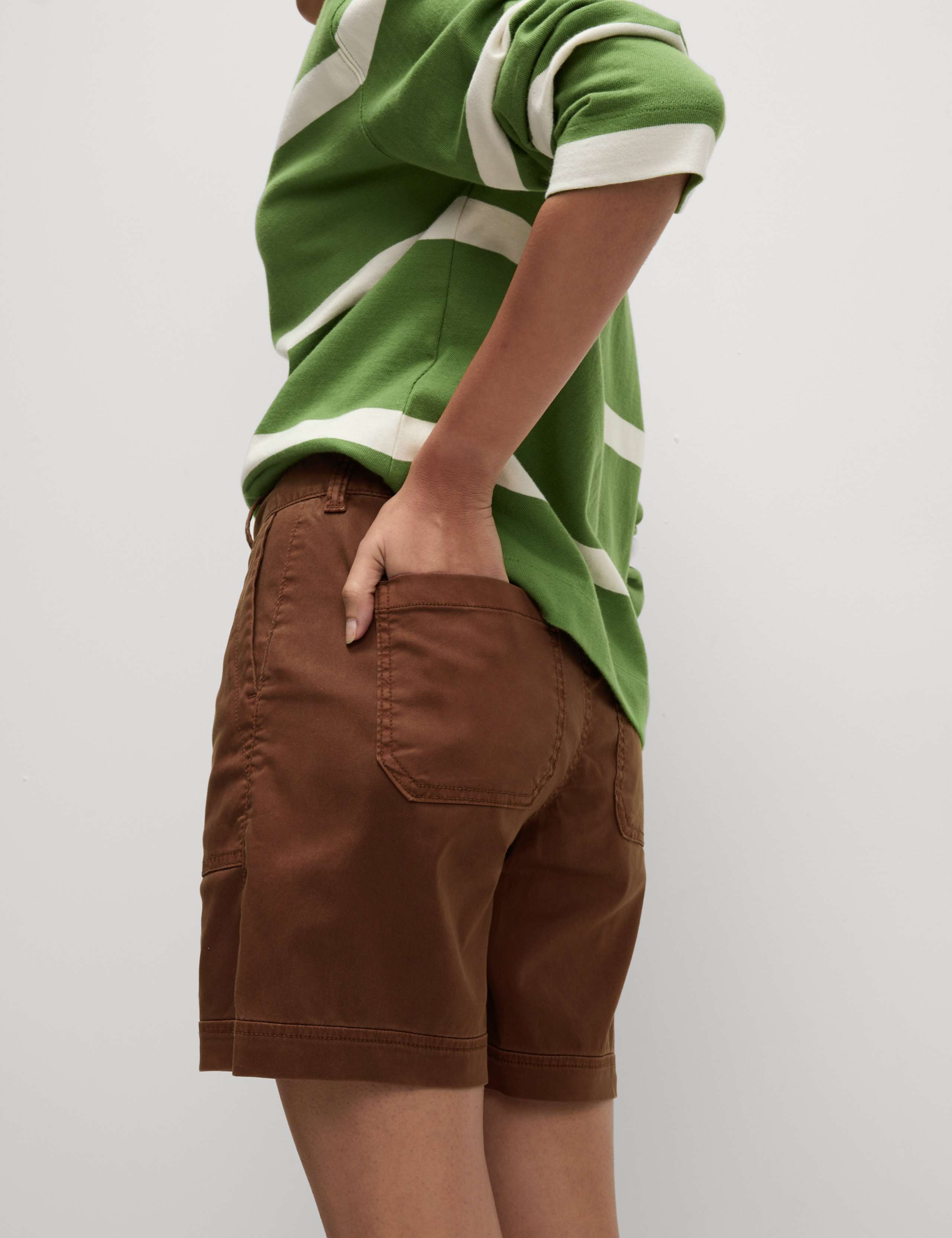 Cotton Blend Cargo Shorts 5 of 5