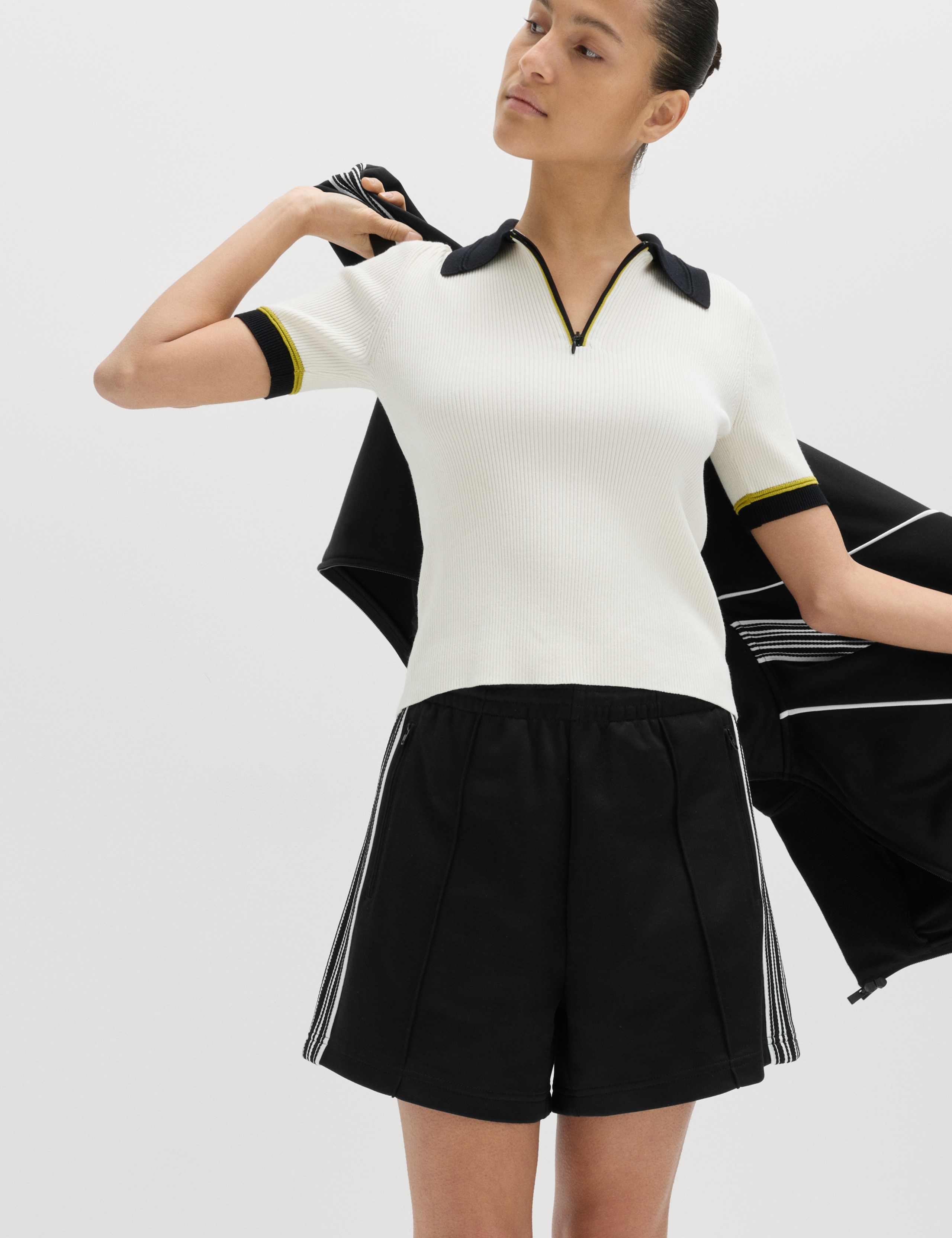 Cotton Rich Side Stripe Shorts 3 of 7