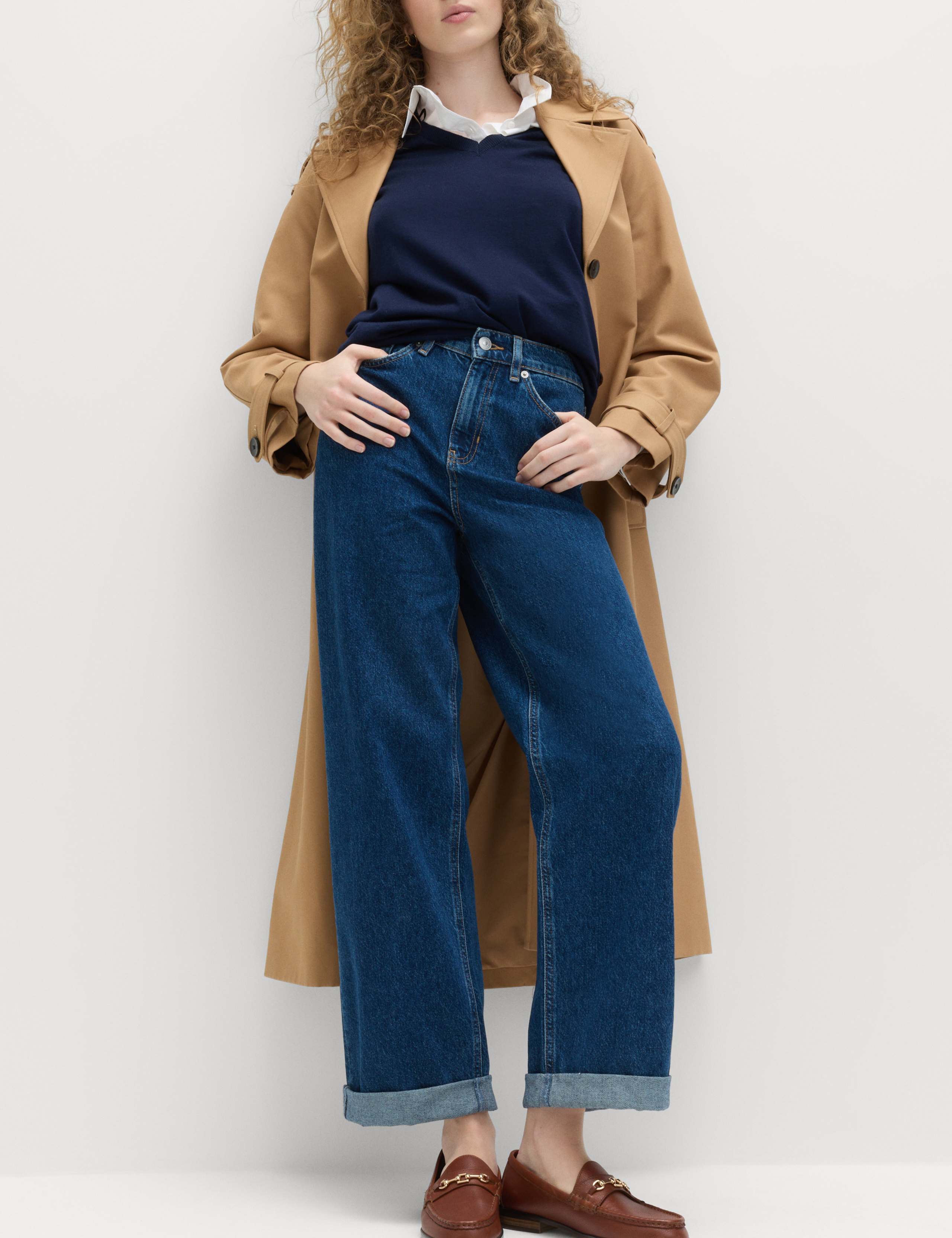 Boyfriend Mid Rise Ankle Grazer Jeans 3 of 6