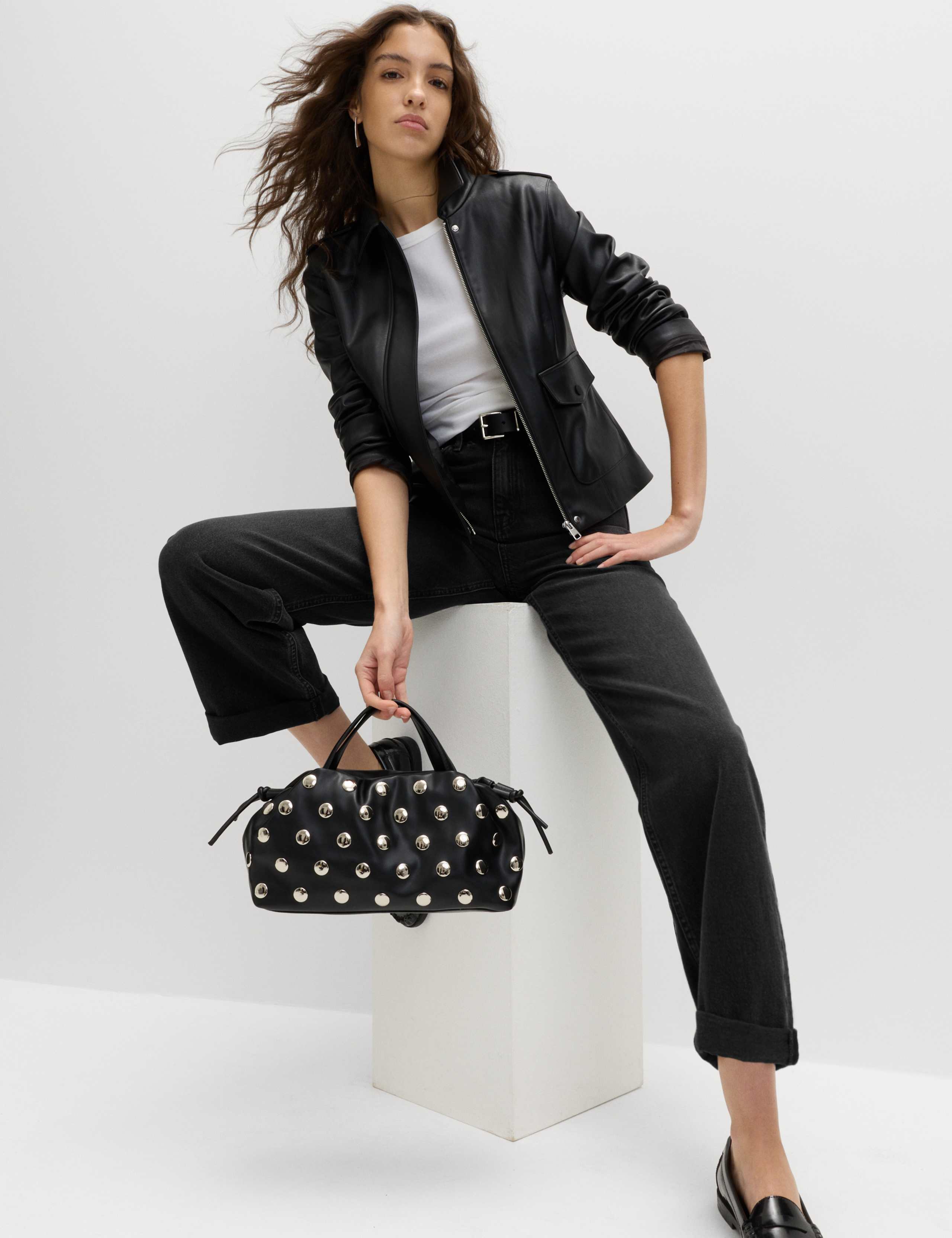 Boyfriend Mid Rise Ankle Grazer Jeans 1 of 6