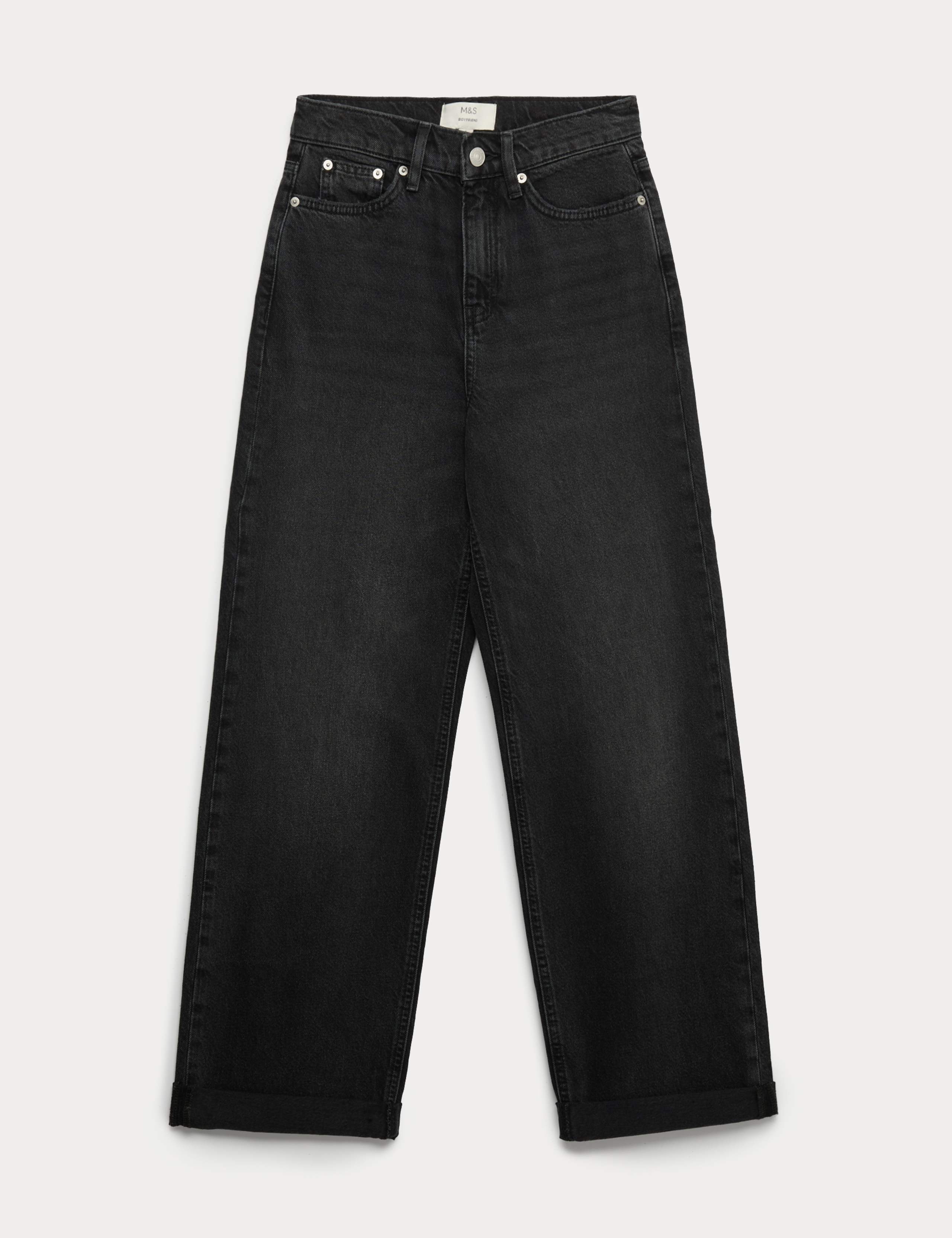 Boyfriend Mid Rise Ankle Grazer Jeans 2 of 6