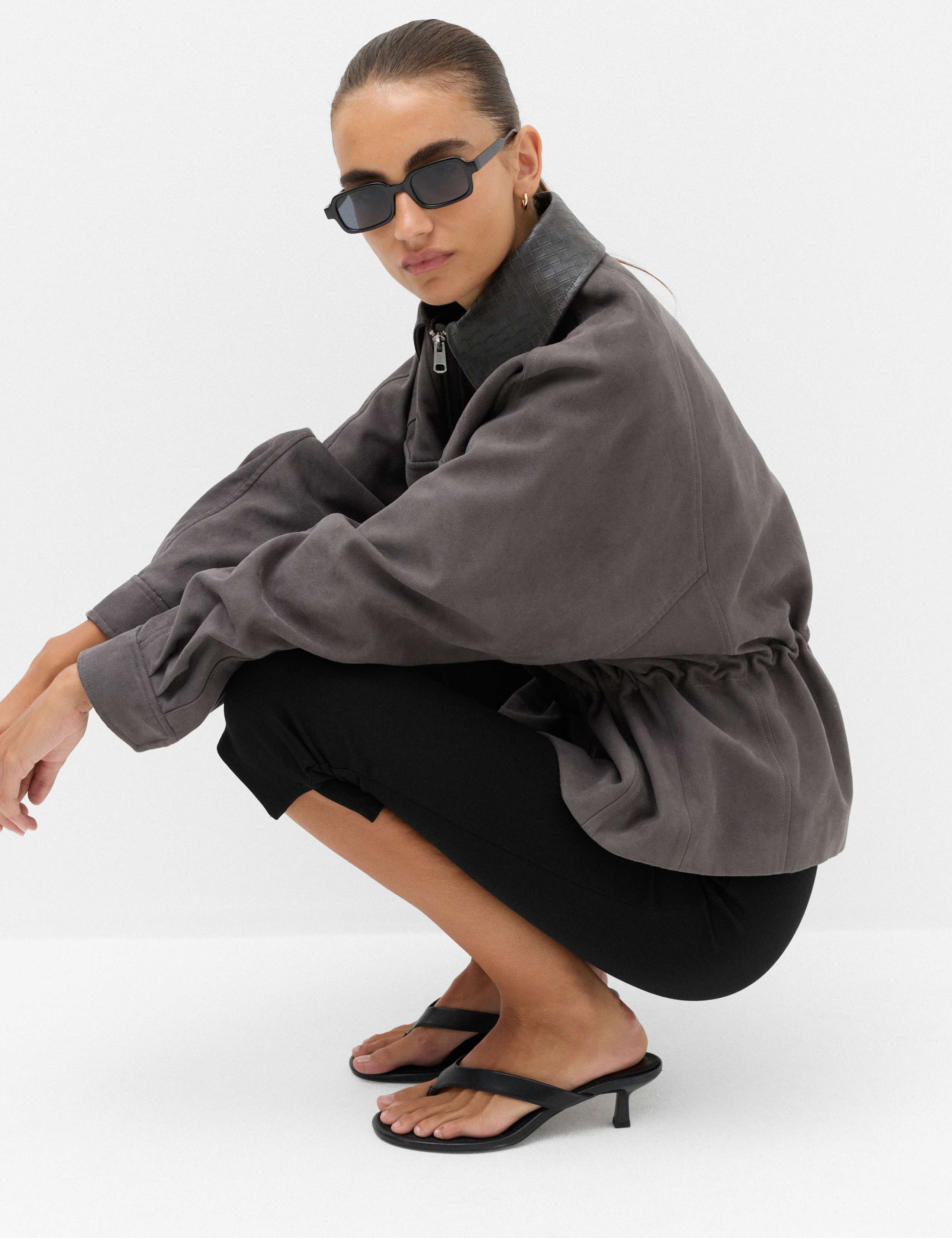 Split Hem Cropped Leggings 6 of 6