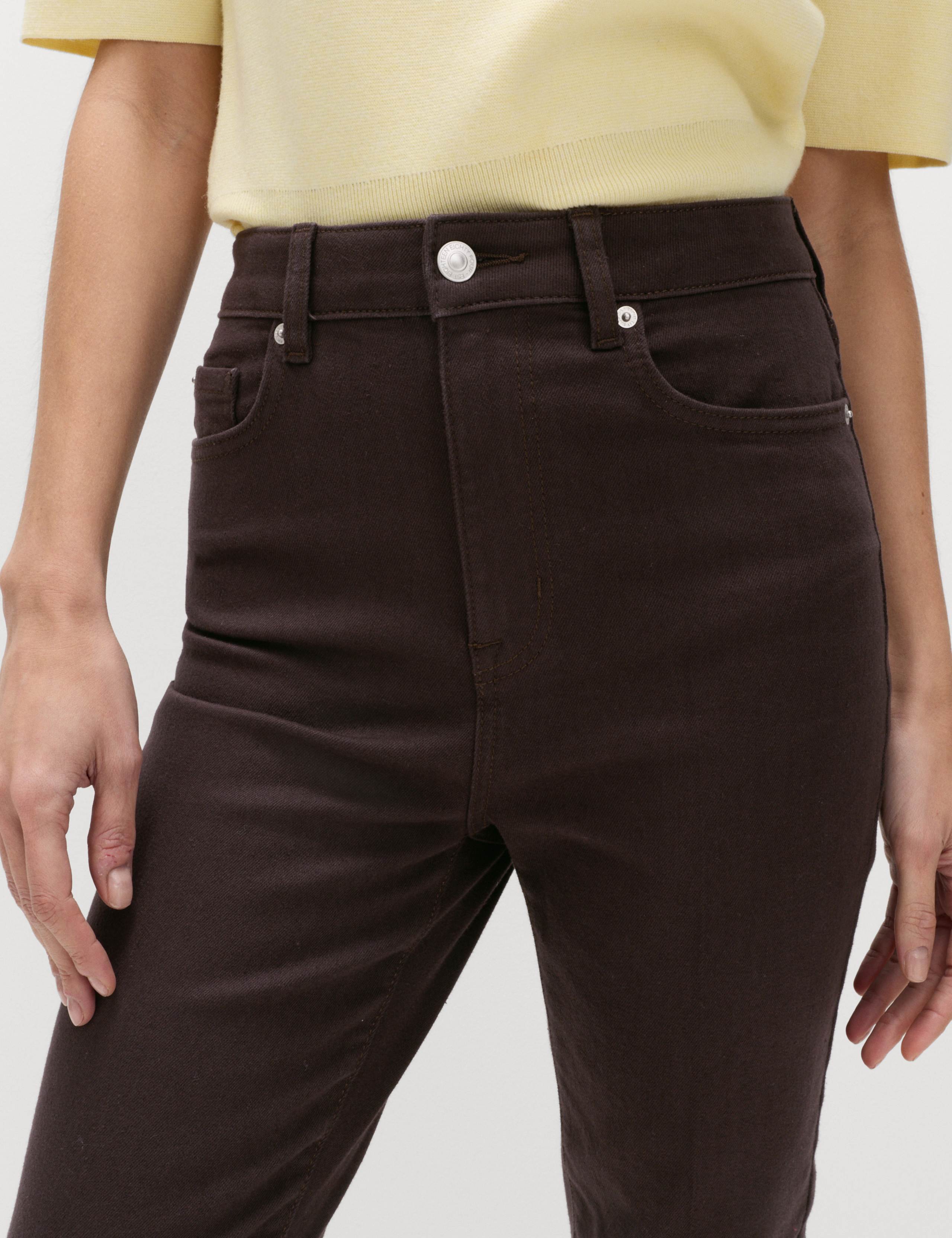 High Waisted Kickflare Cropped Jeans 3 of 6