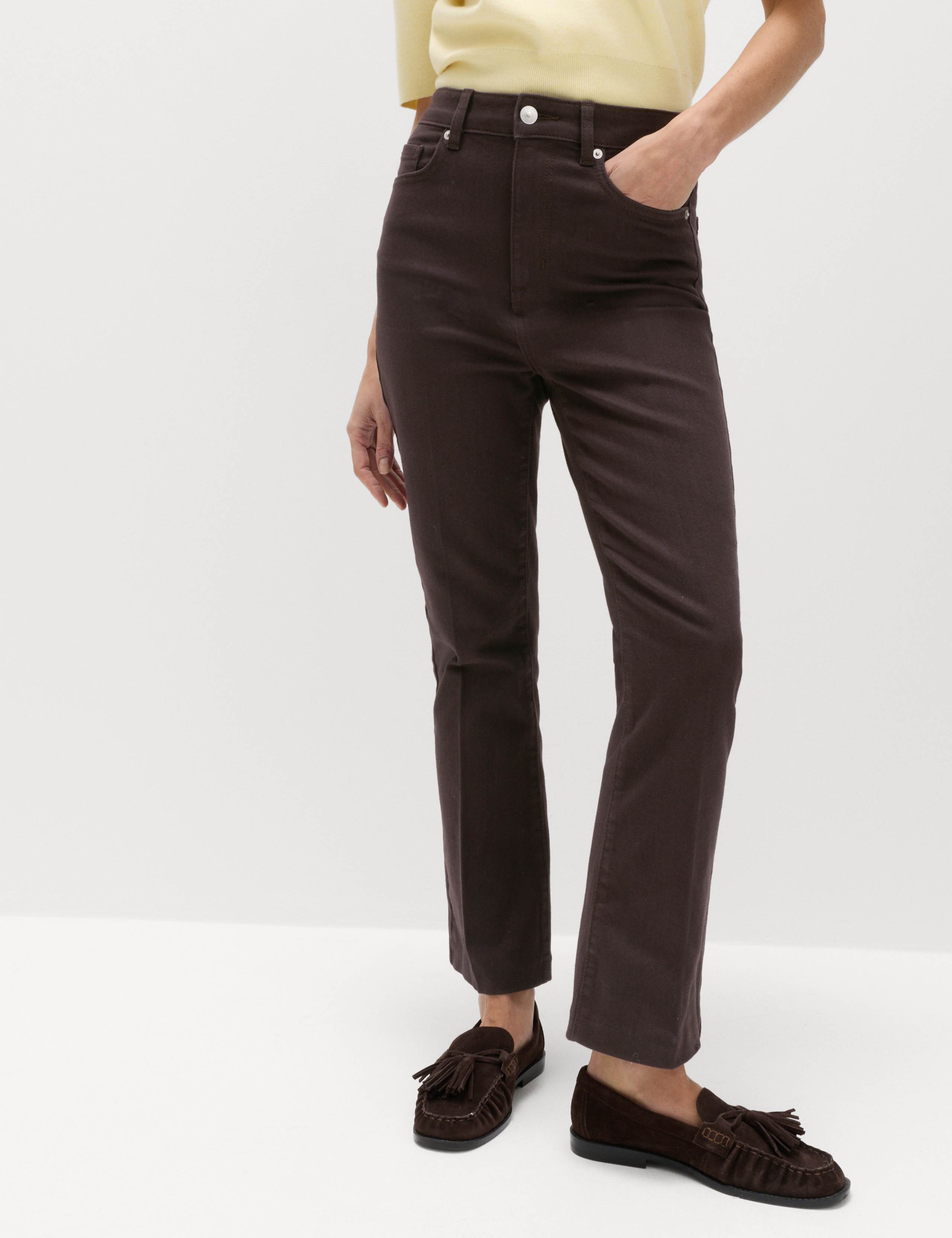 High Waisted Kickflare Cropped Jeans 6 of 6