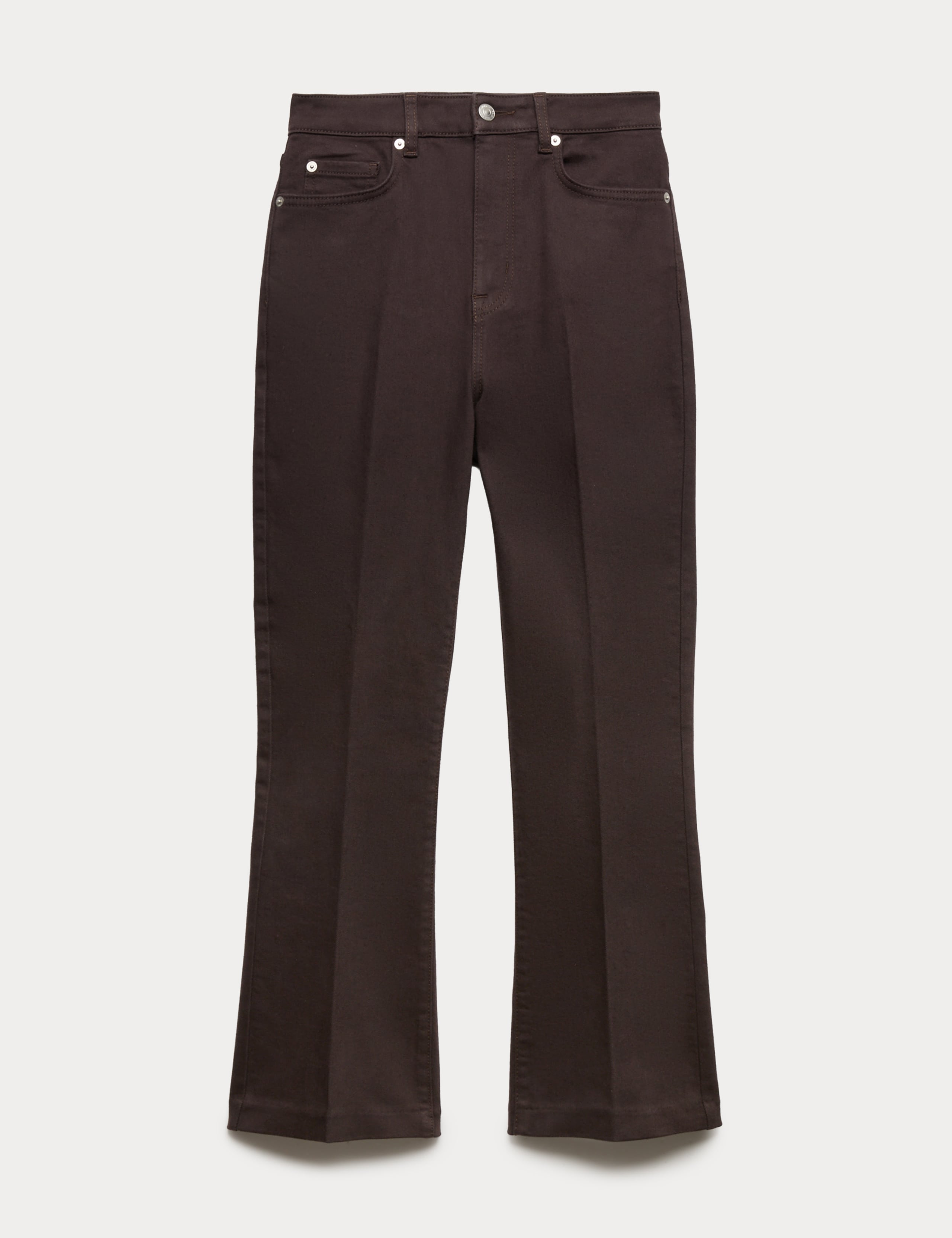 High Waisted Kickflare Cropped Jeans 2 of 6