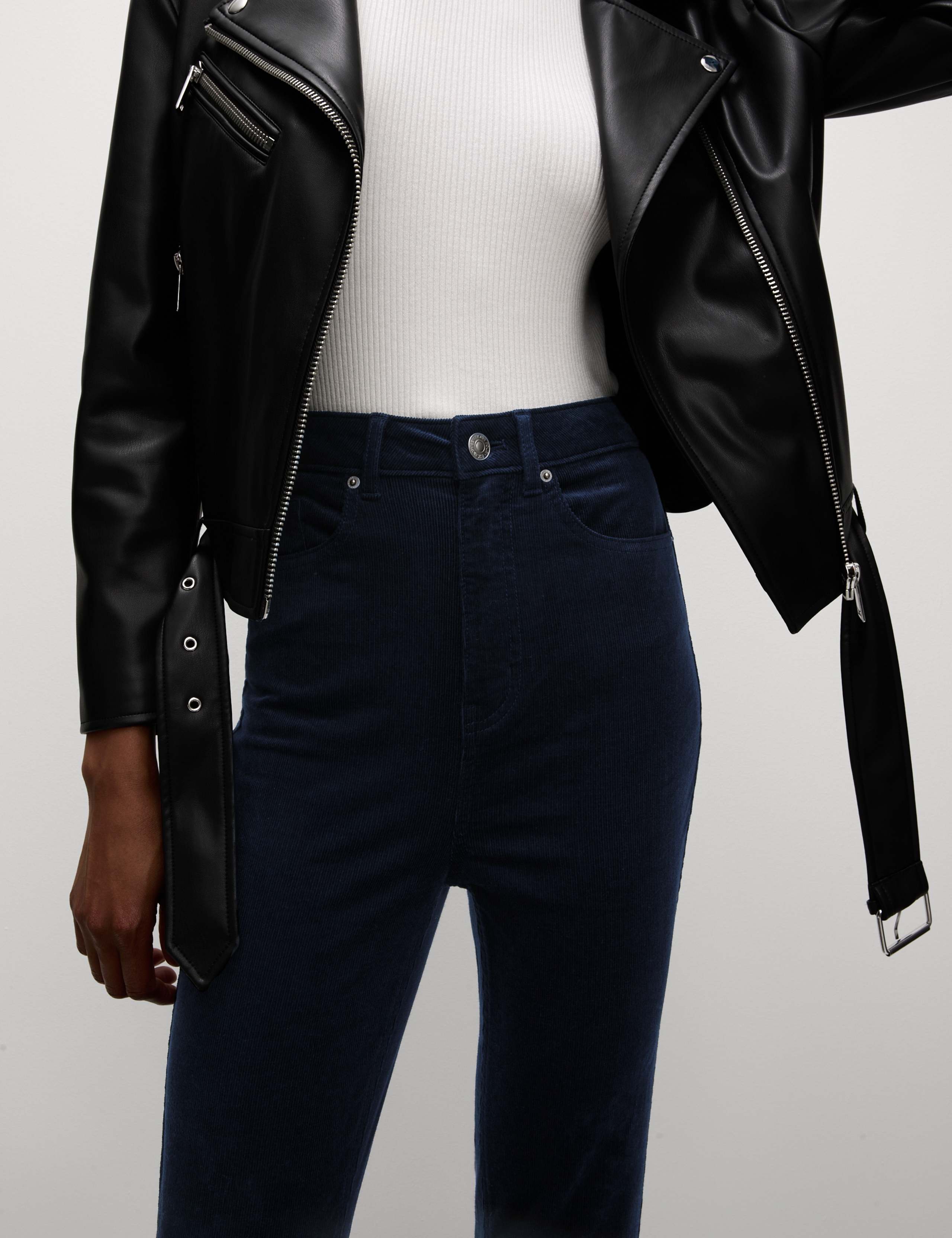 Cord Straight Leg Trousers 3 of 5