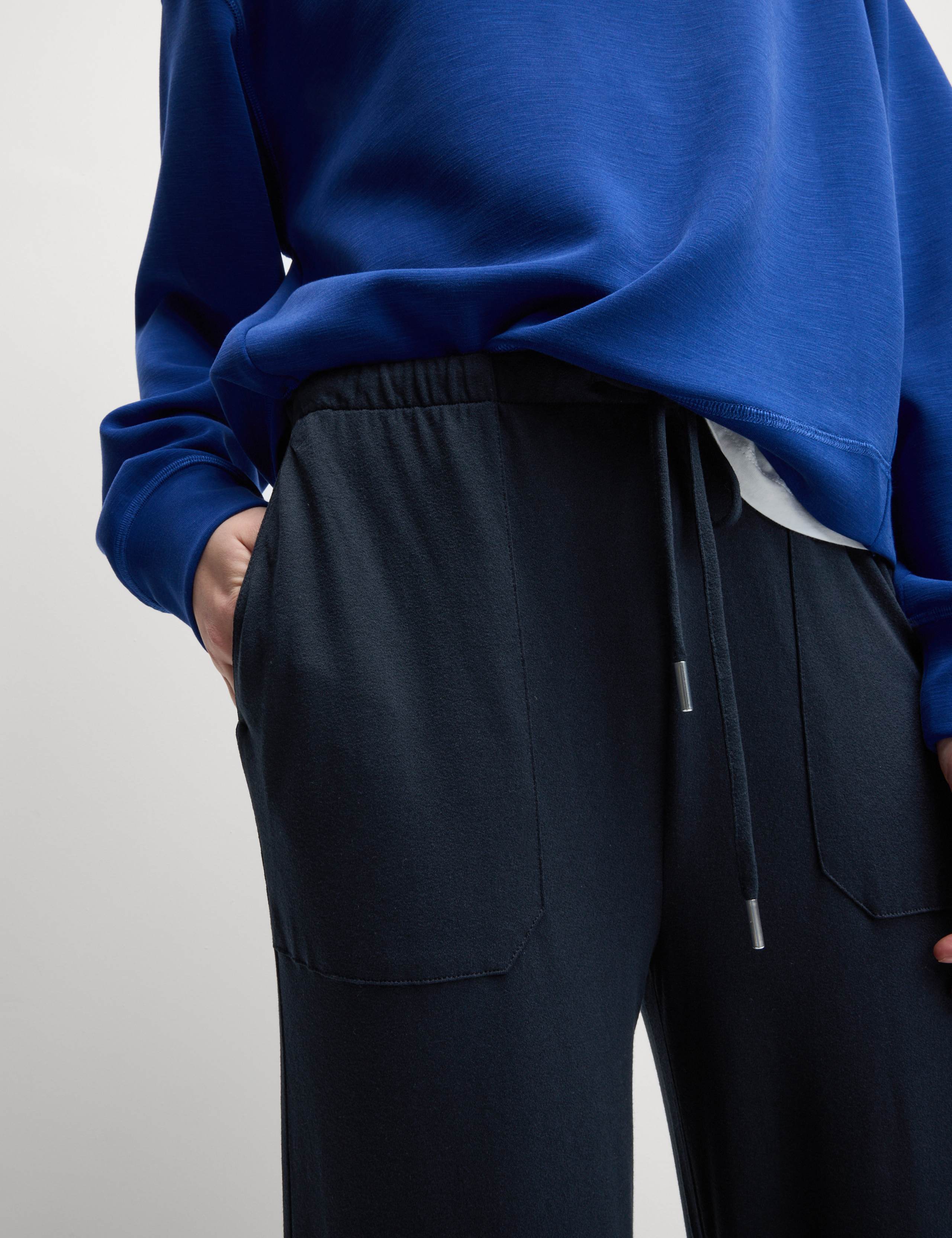 Jersey Wide Leg Trousers 3 of 5