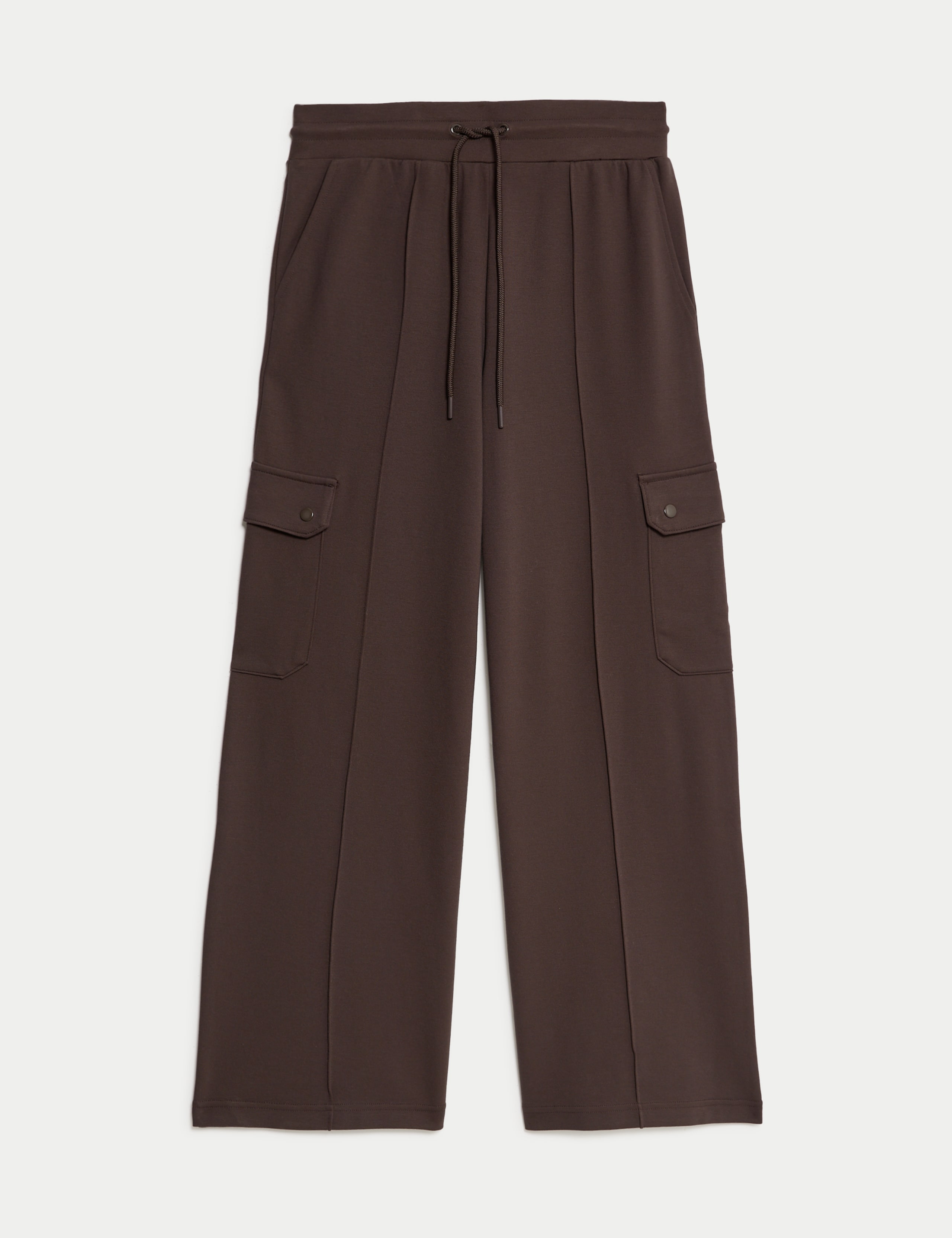 Ponte Utility Wide Leg Trousers 2 of 5