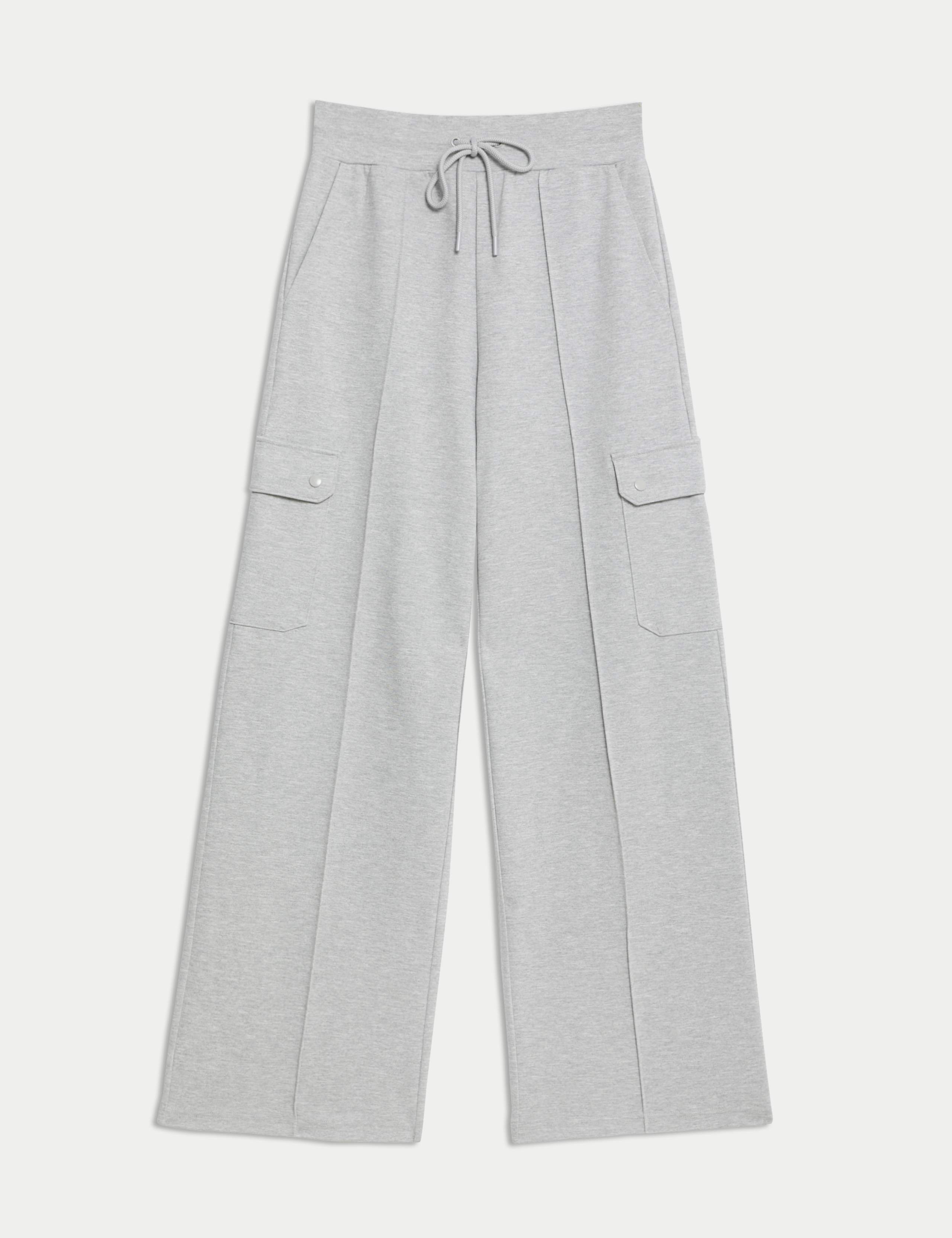 Ponte Utility Wide Leg Trousers 2 of 6