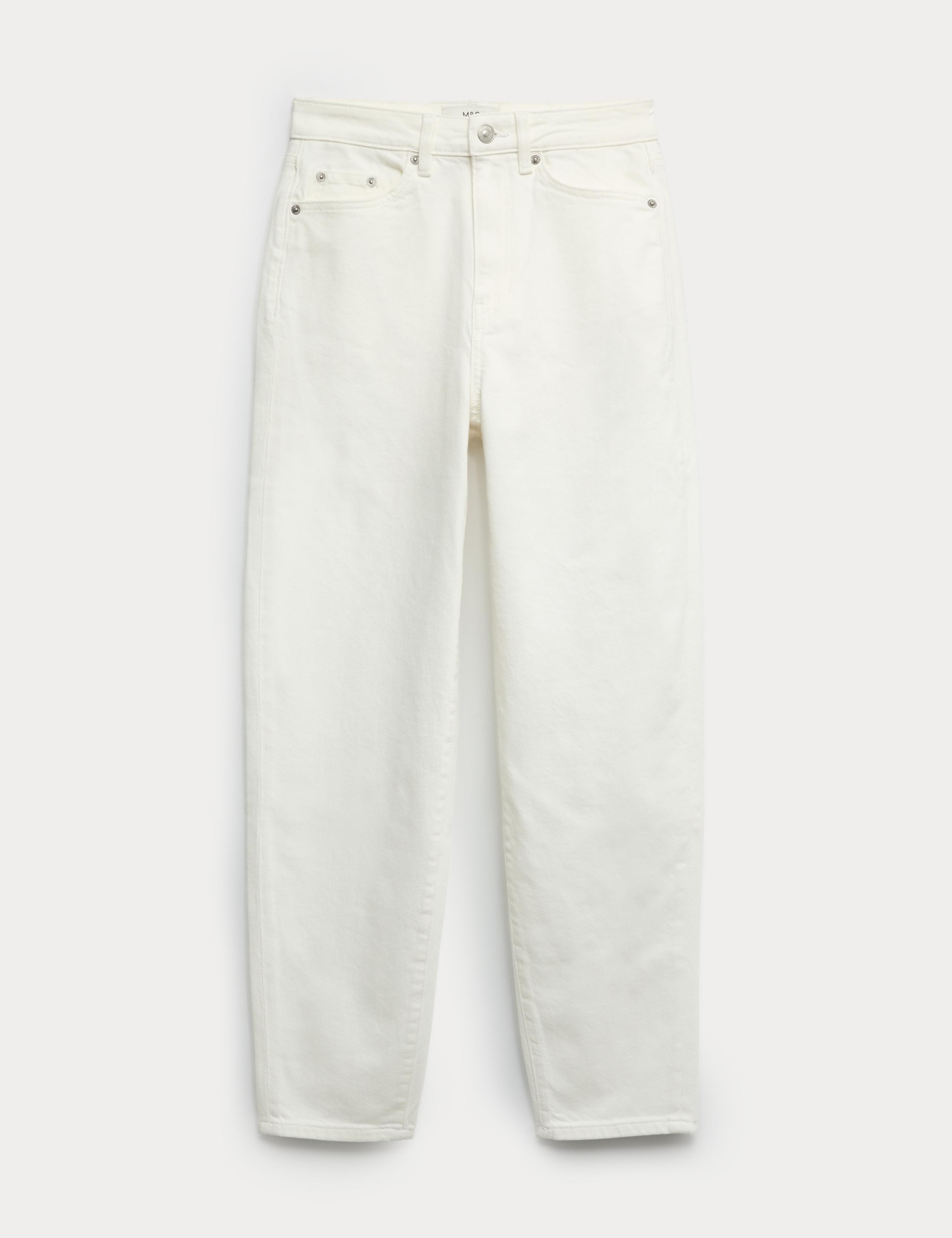 Mom High Waisted Ankle Grazer Jeans 2 of 7