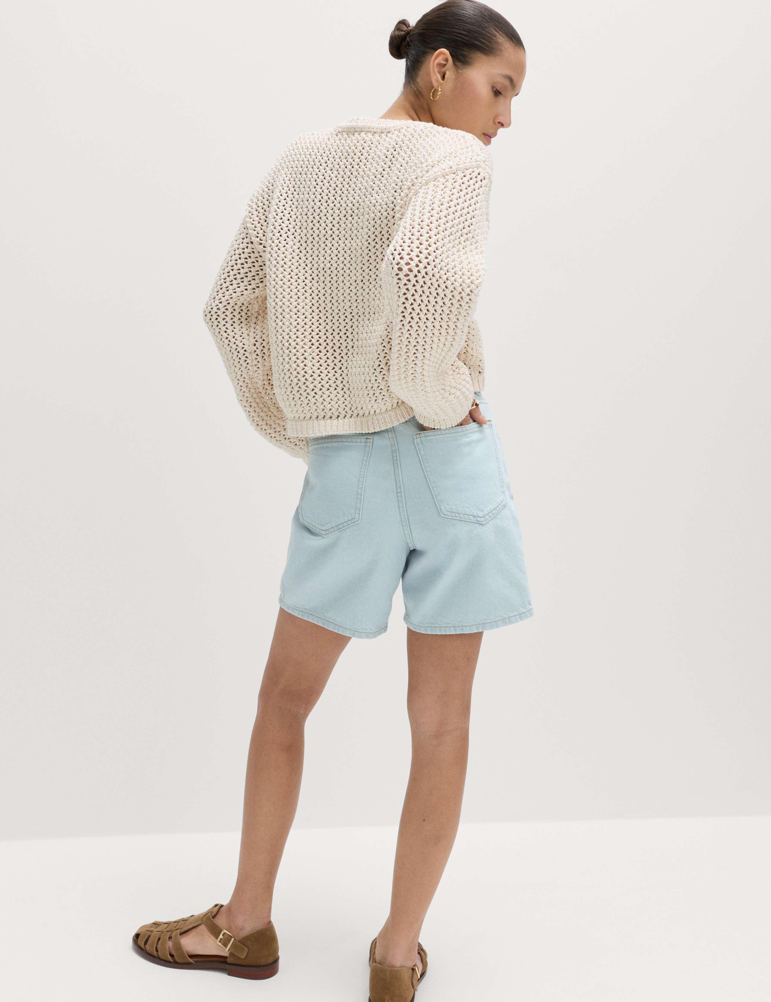 Pure Cotton Denim Classic Shorts 3 of 6