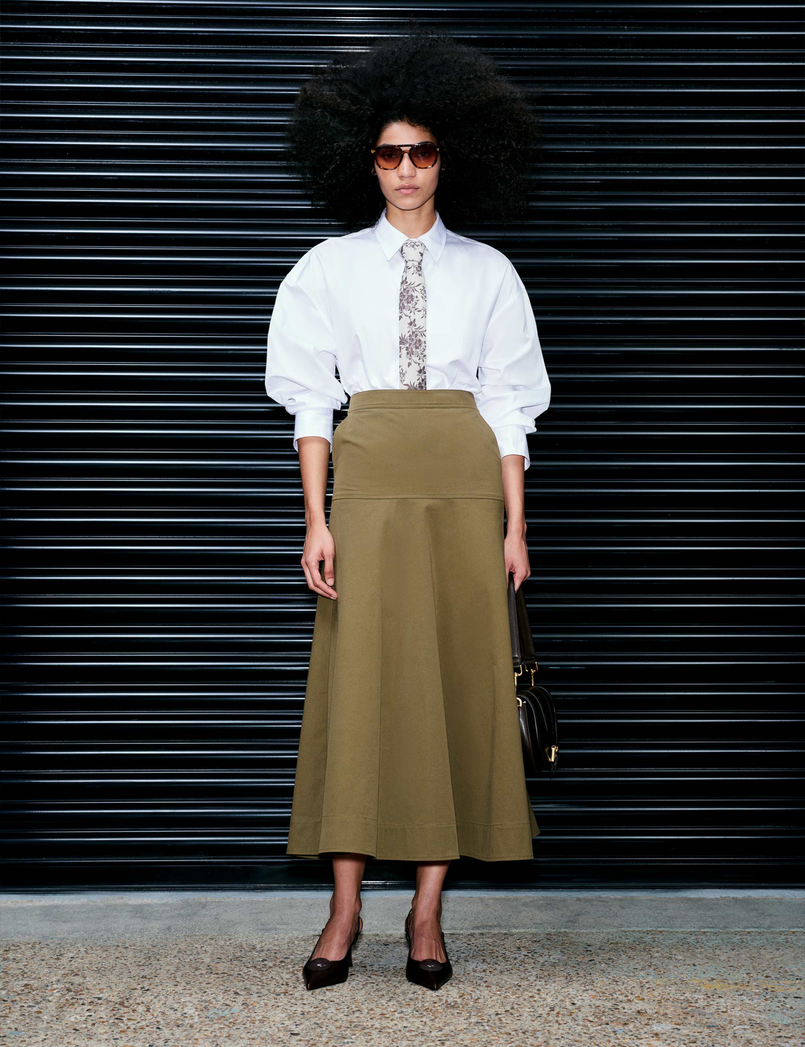 Pure Cotton Maxi Drop Waist Skirt 7 of 7
