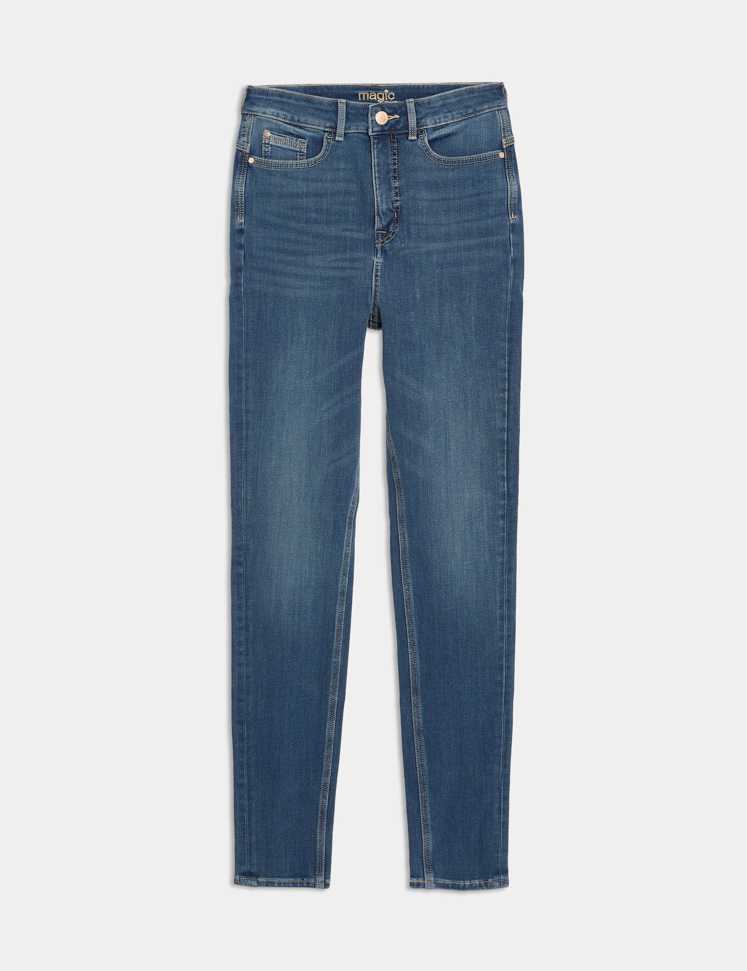 Magic Shaping High Waisted Skinny Jeans 2 of 5