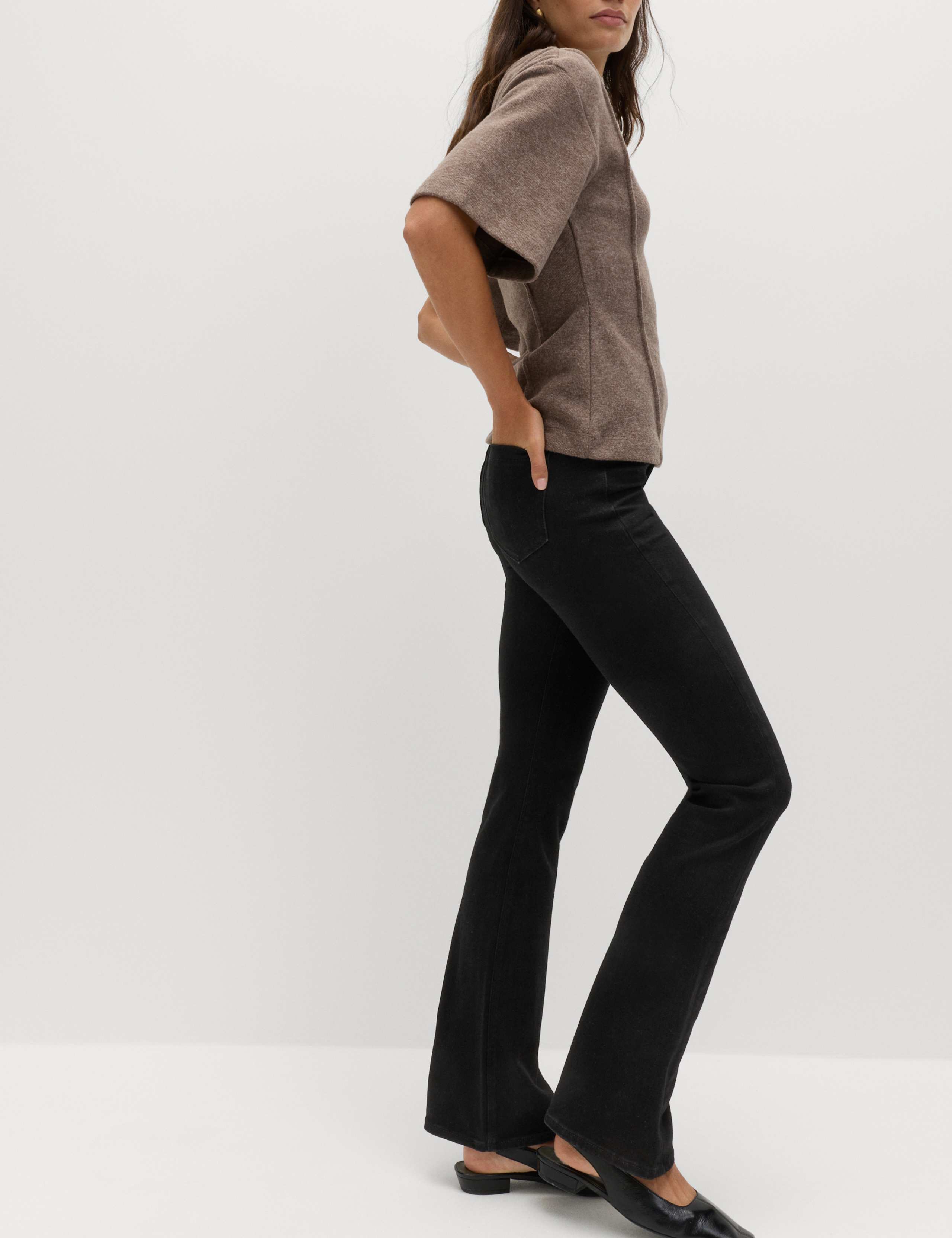 Magic Shaping High Waisted Slim Flare Jeans 5 of 5