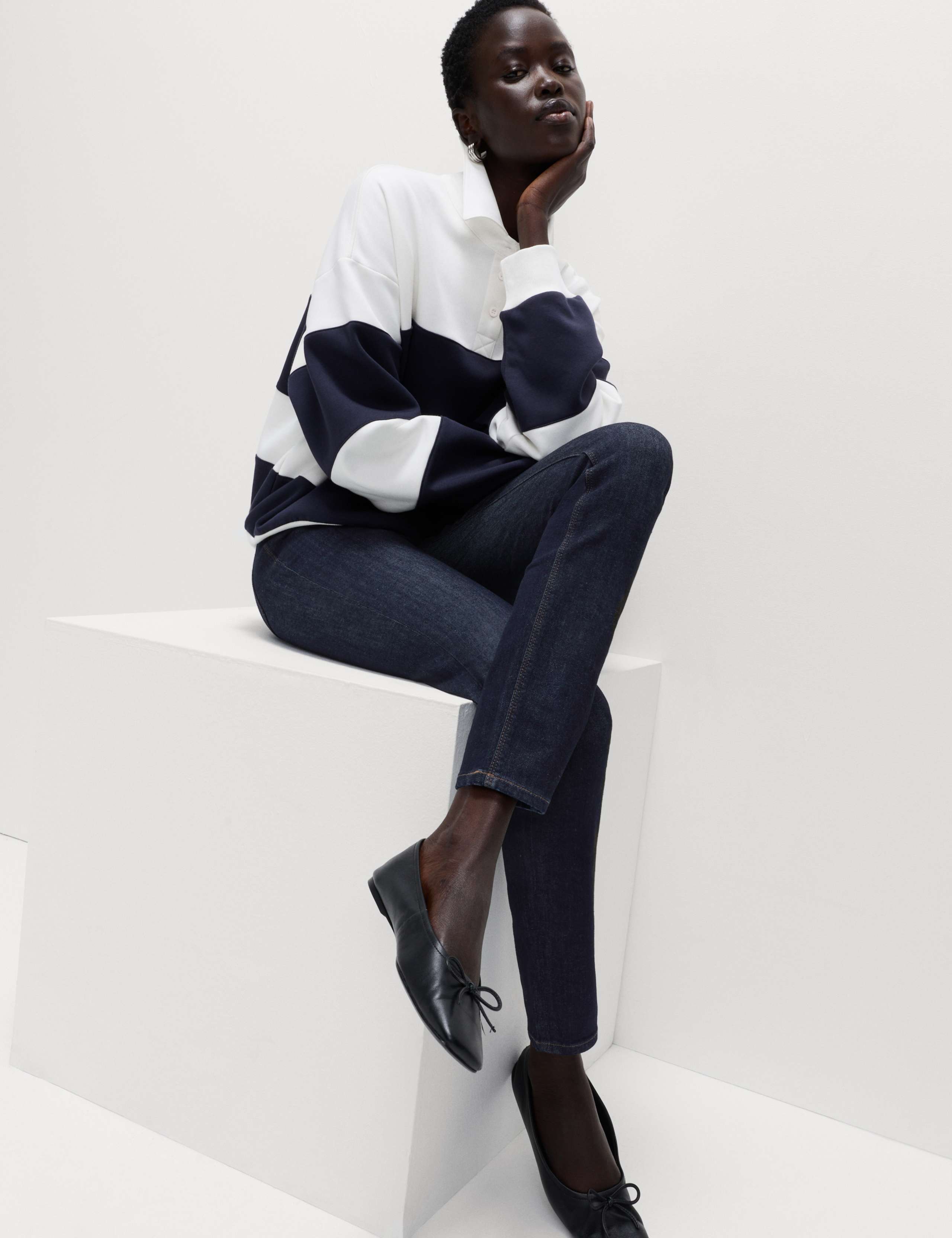 Magic Shaping High Waisted Skinny Jeans 2 of 2