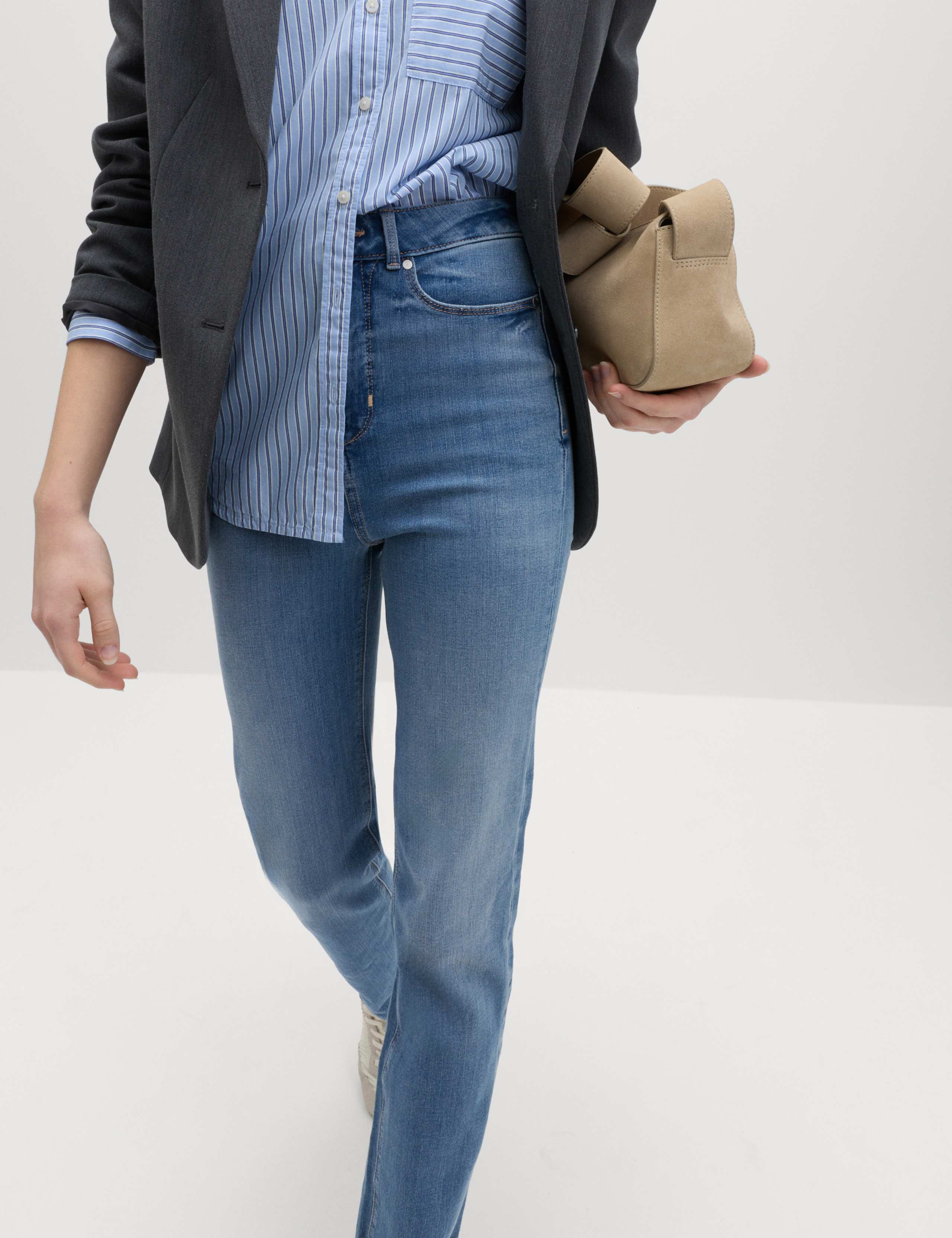 Magic Shaping High Waisted Straight Leg Jeans 6 of 6