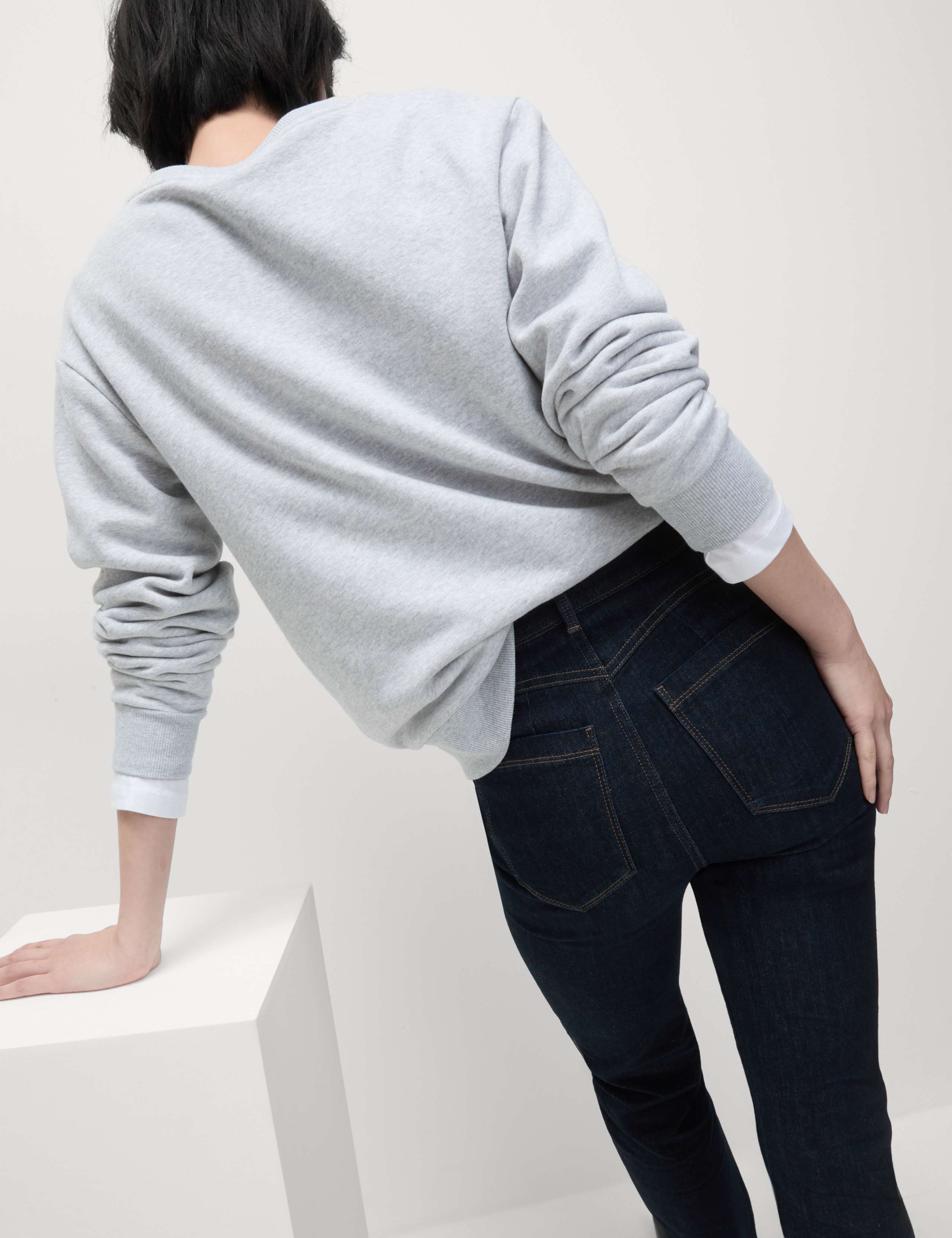 Magic Shaping High Waisted Straight Leg Jeans 3 of 6
