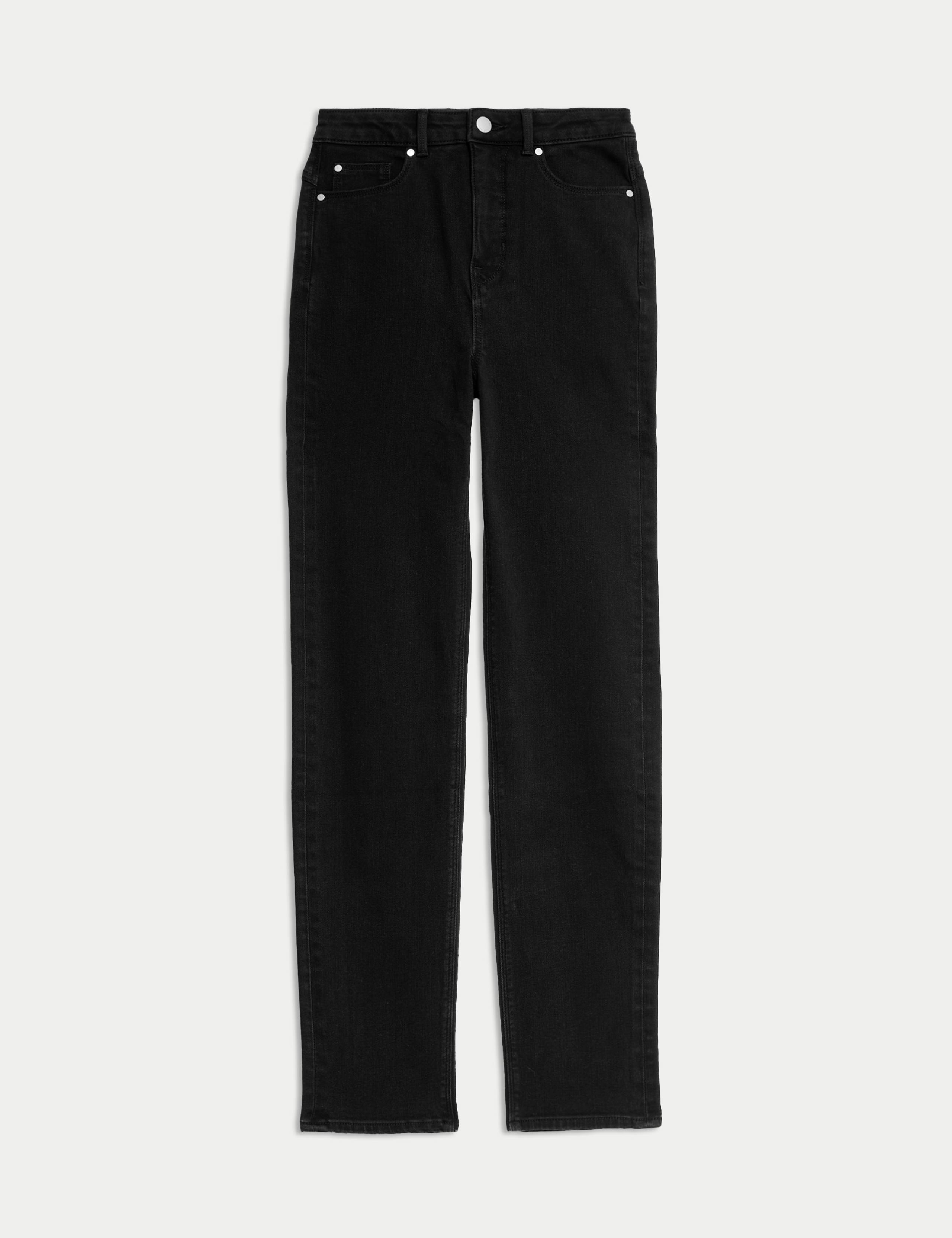 Magic Shaping High Waisted Straight Leg Jeans 2 of 7