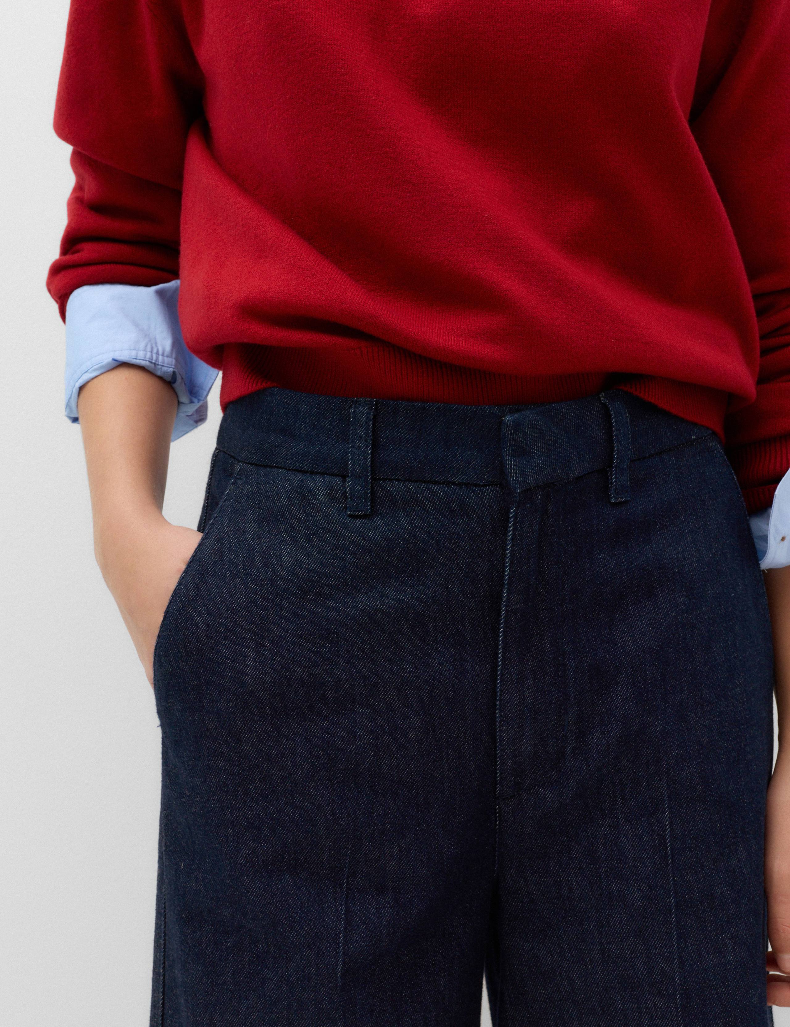Premium High Rise Denim Trousers 8 of 10