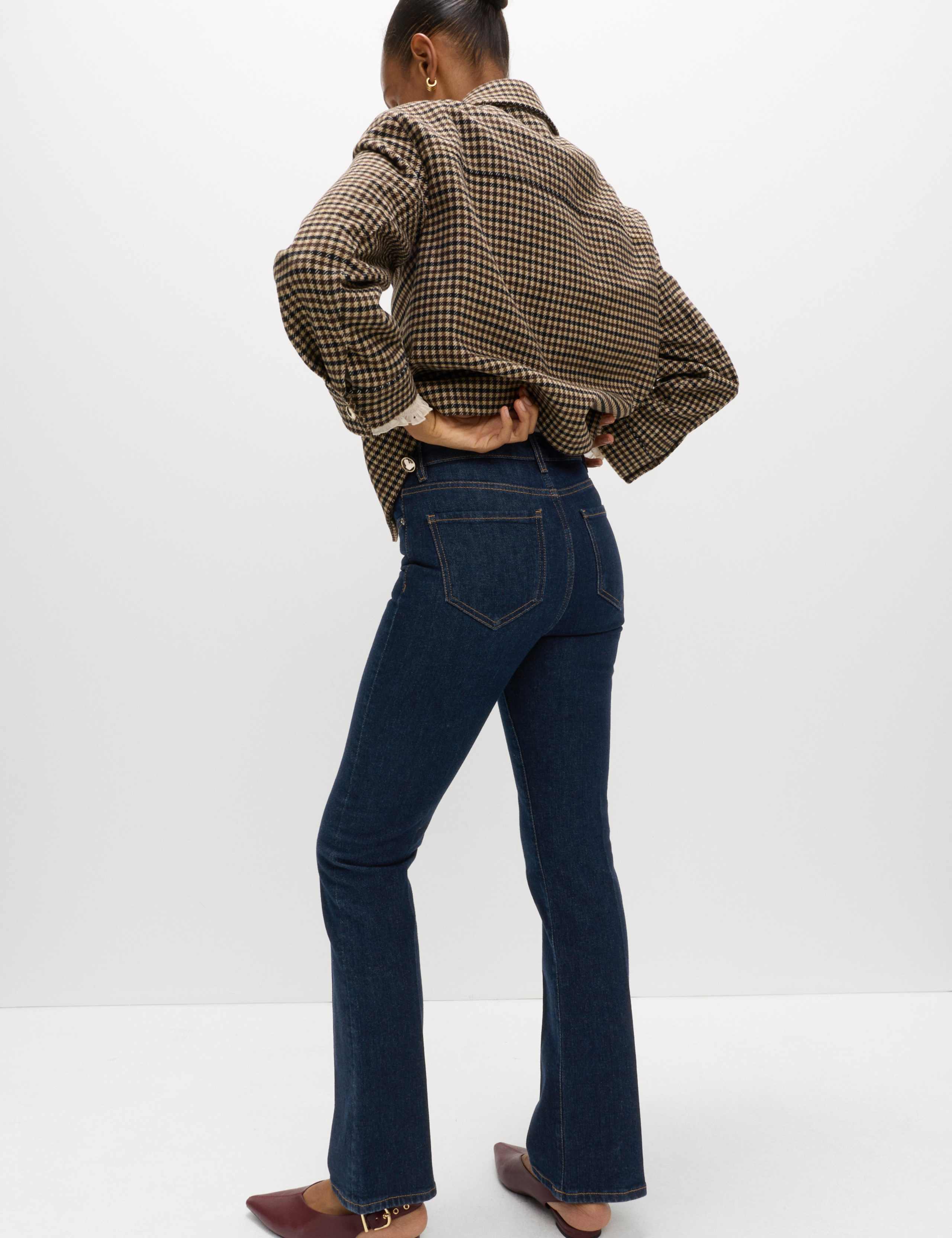 Premium Mid-Rise Bootflare Jeans 3 of 4