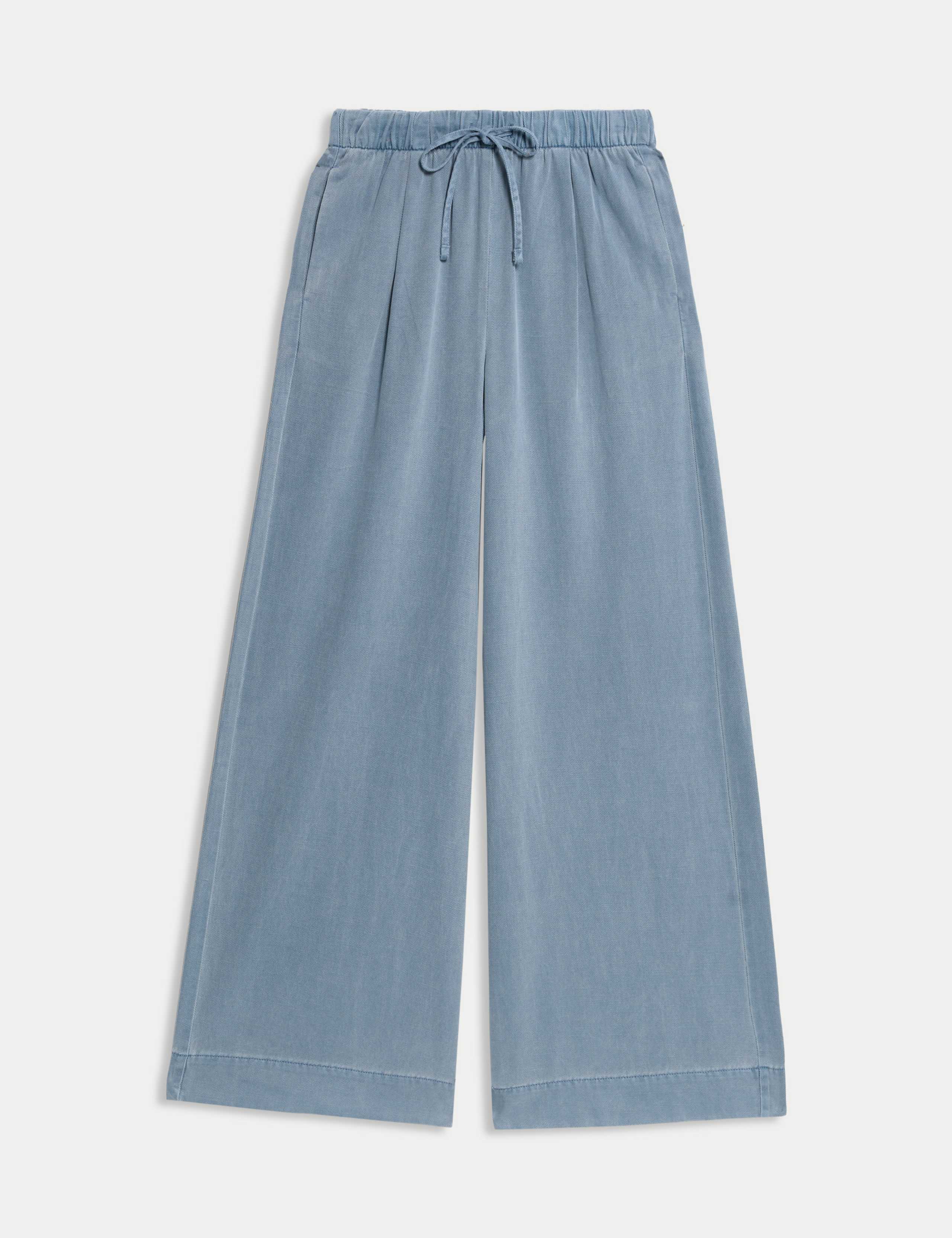 Cotton Wide Leg Trousers 2 of 6