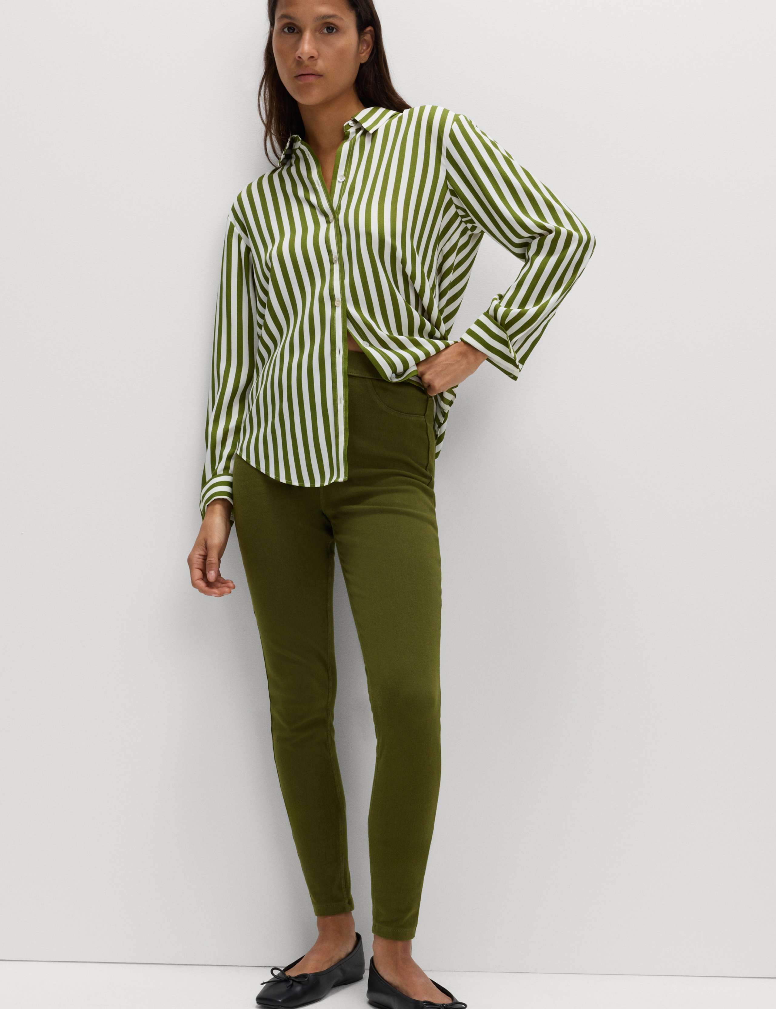 High Waisted Jeggings 3 of 5