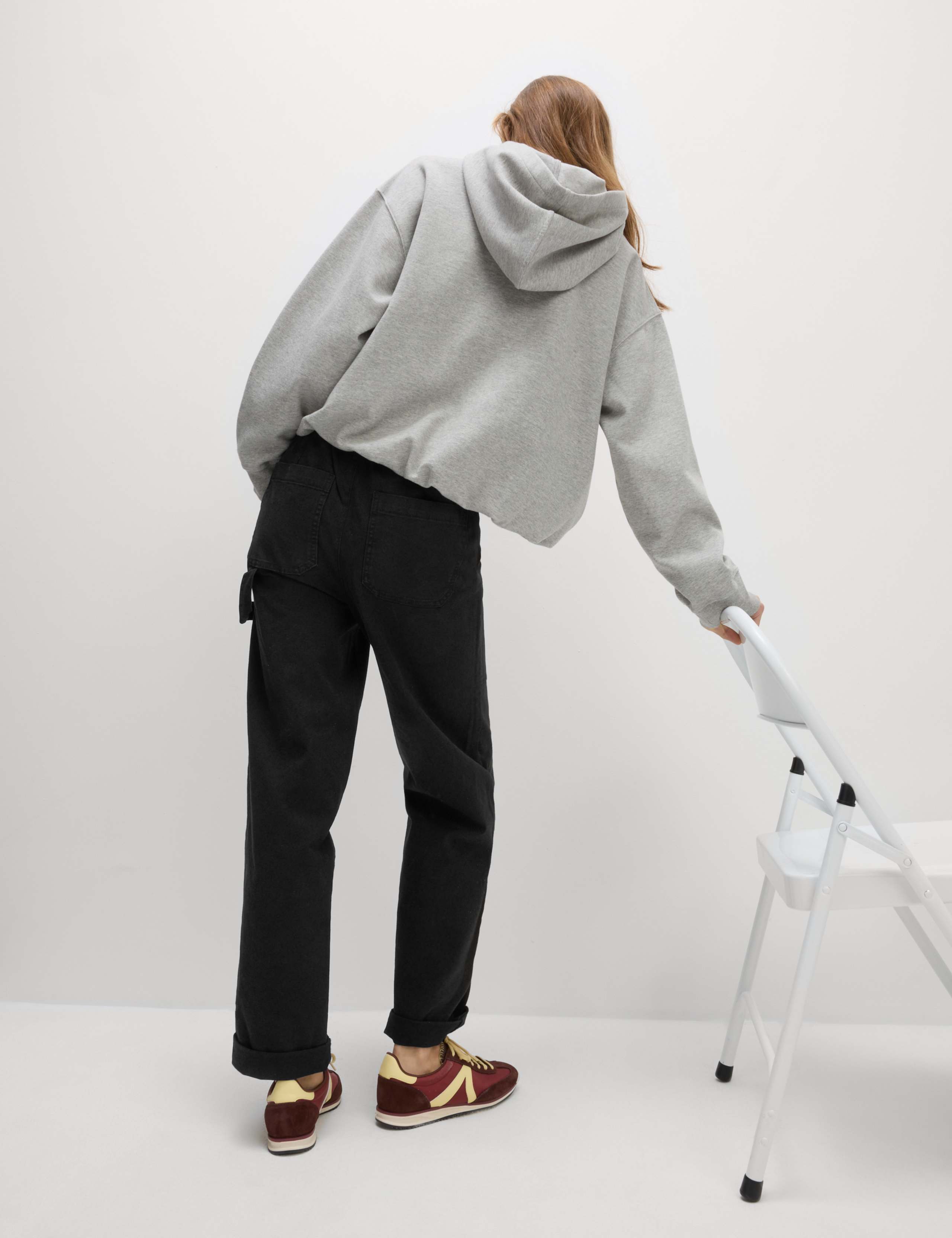 Cotton Rich Carpenter Straight Leg Trousers 5 of 5