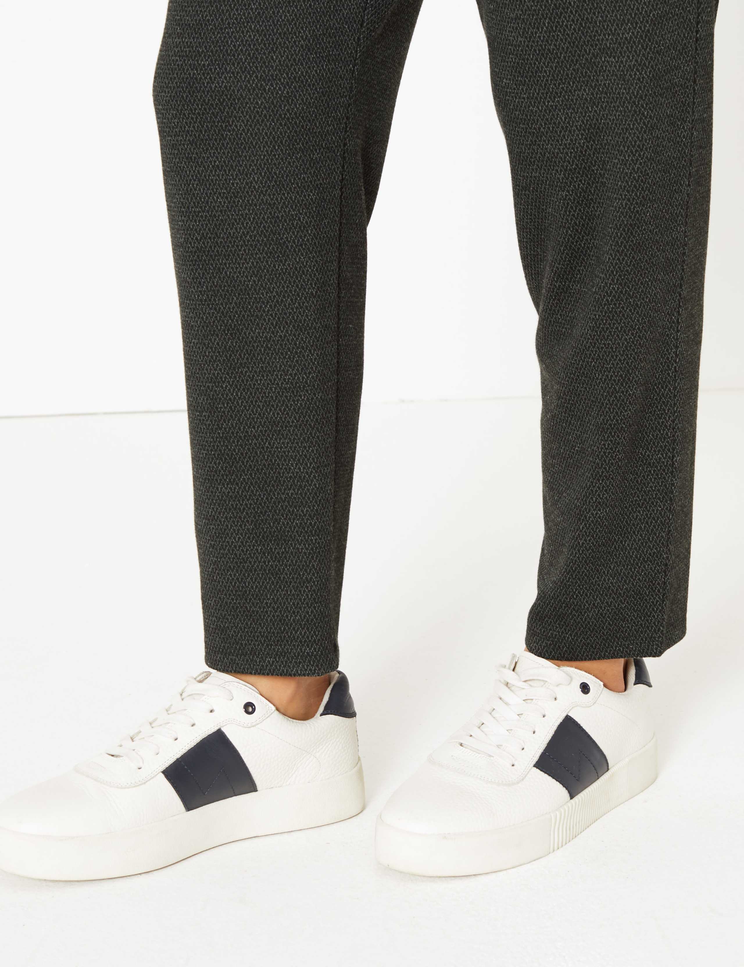 Belted Tapered Leg Trousers 4 of 4