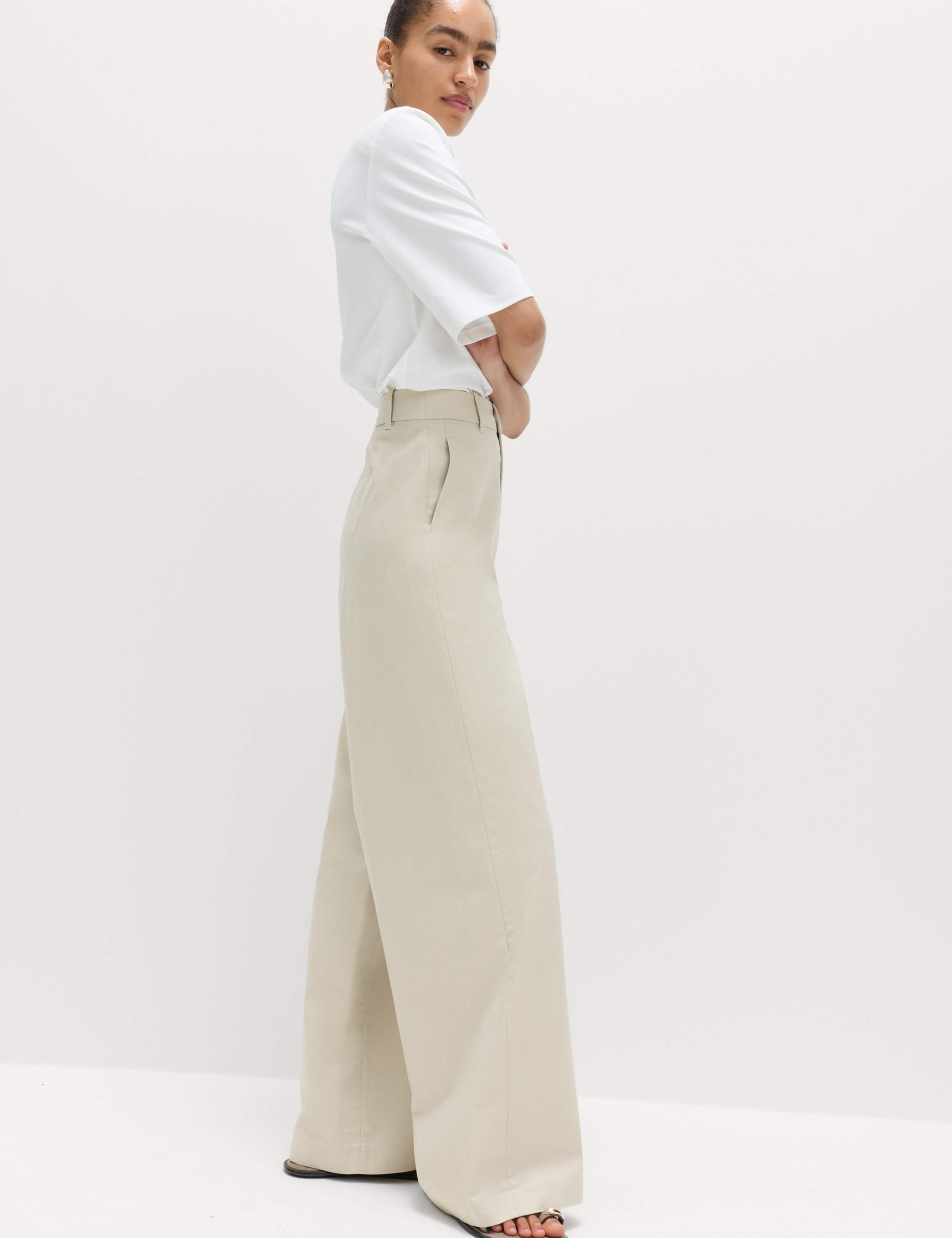 Cotton Rich Wide Leg Chinos 5 of 5