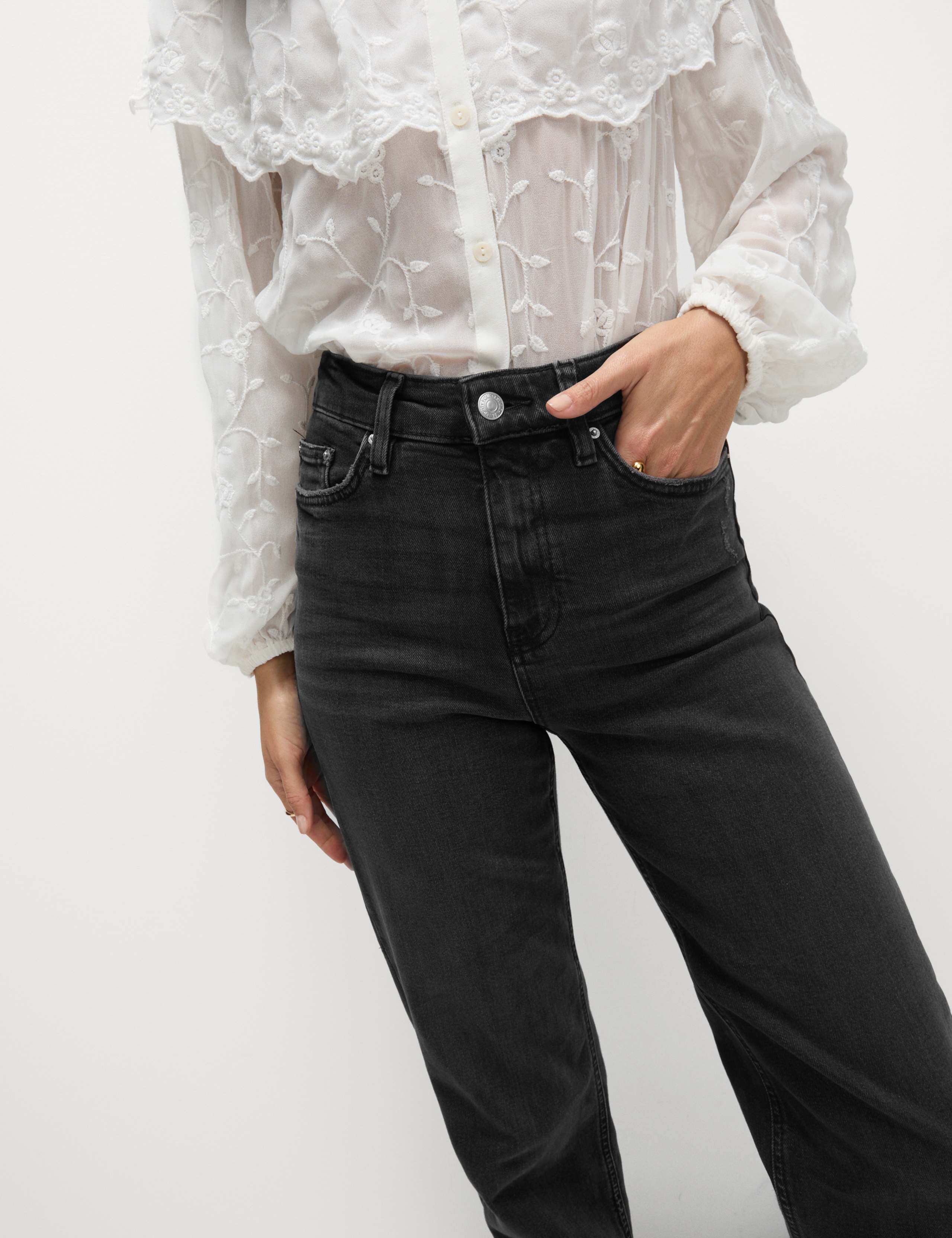 Boyfriend Ankle Grazer Jeans 3 of 5