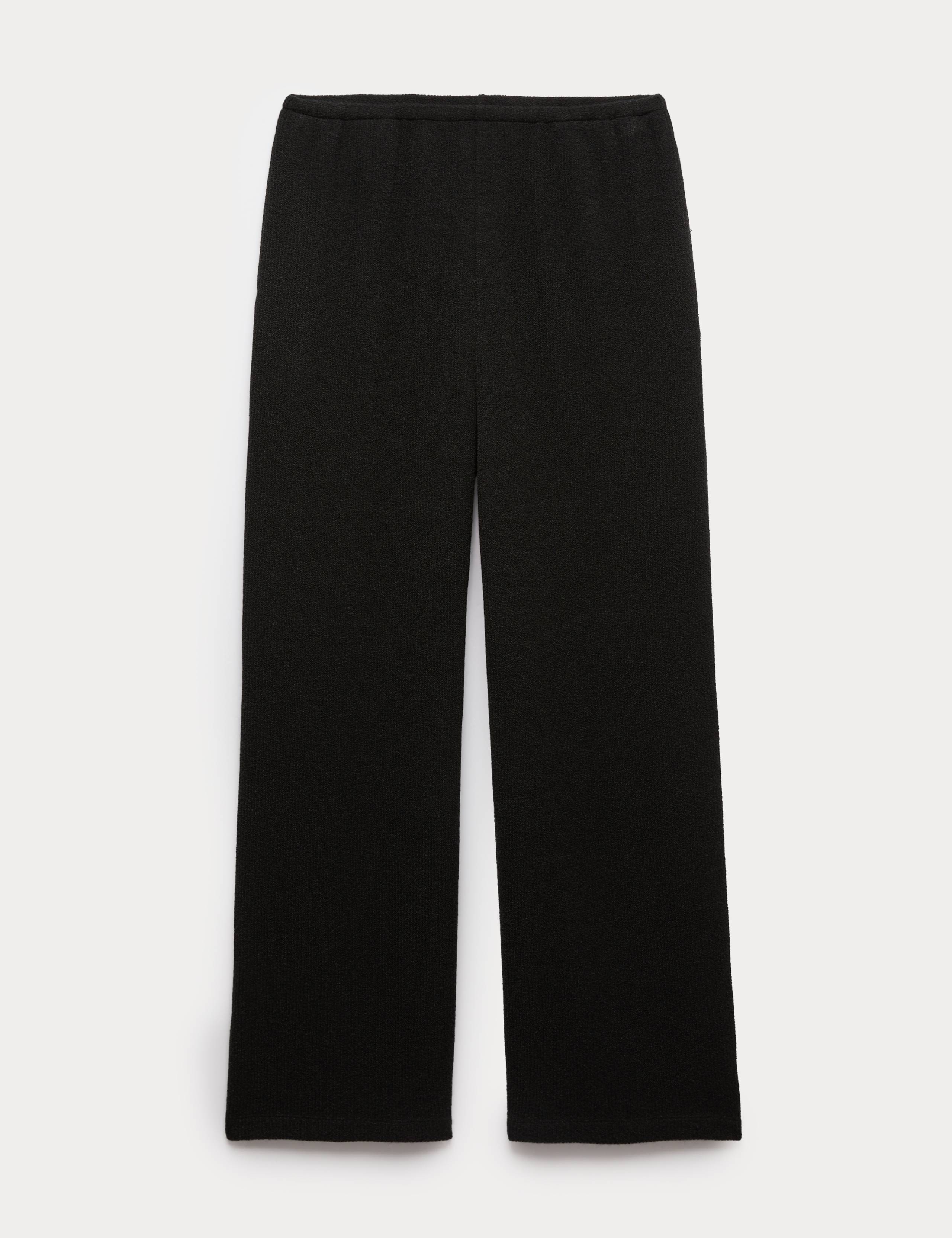 Brushed Rib Wide Leg Trousers 1 of 1