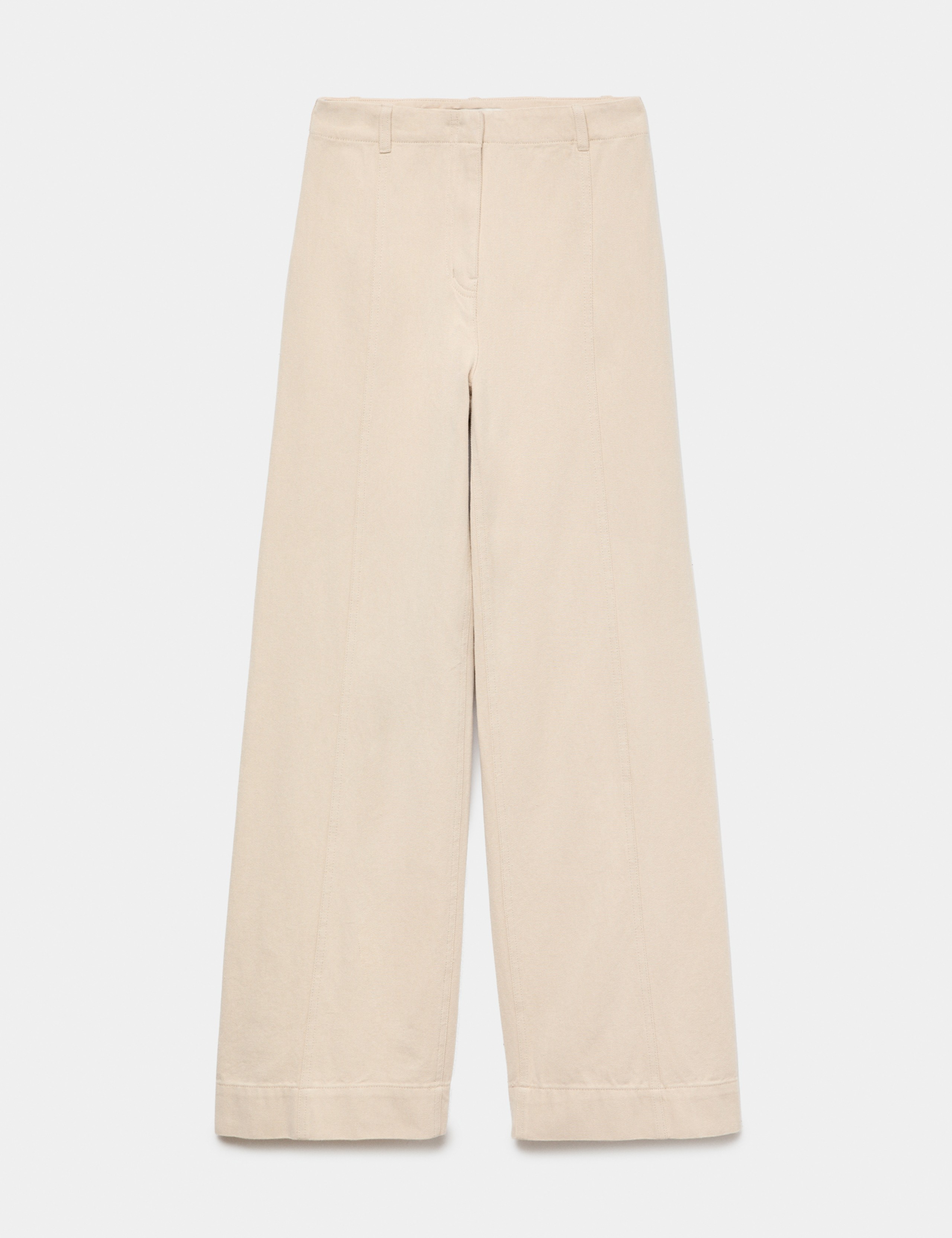 Pure Cotton Wide Leg Trousers 1 of 1