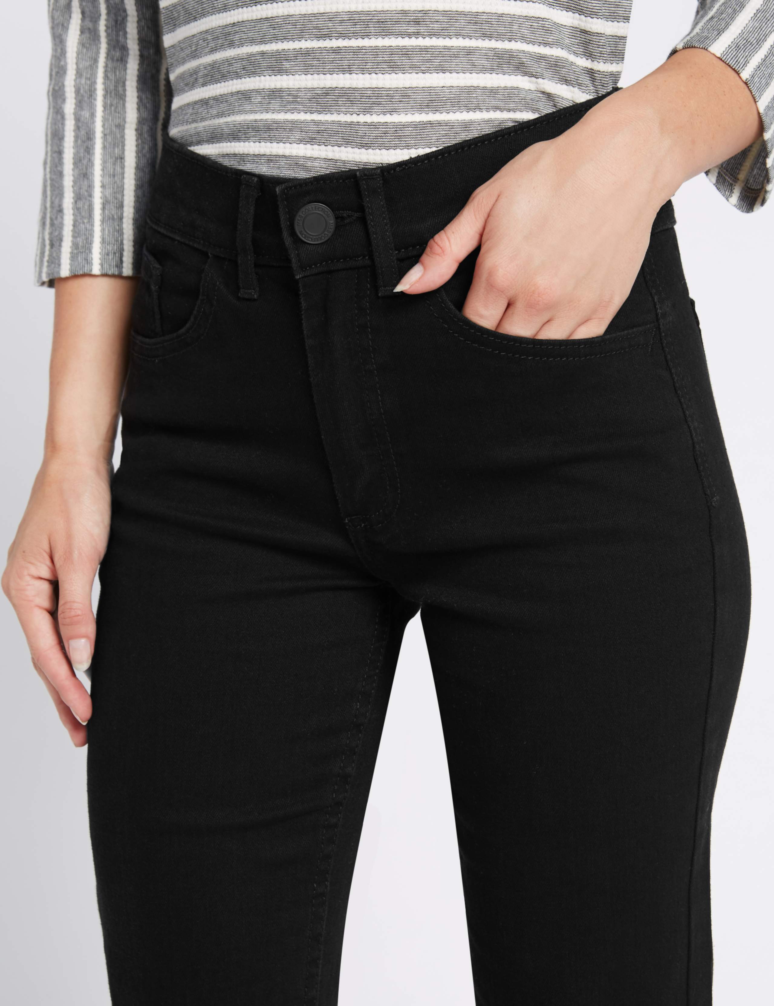 PETITE Mid Rise Straight Leg Jeans 5 of 6
