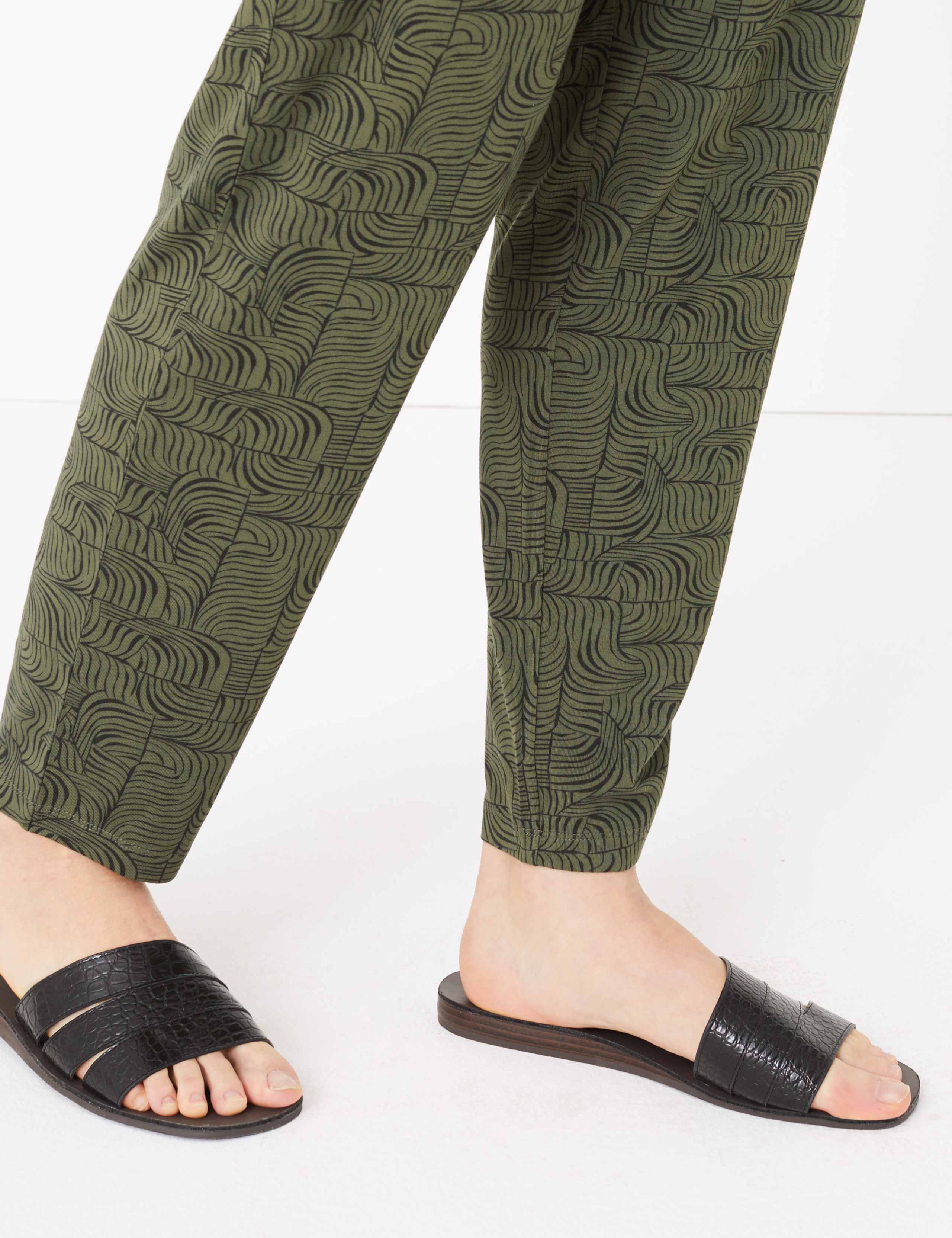 Jersey Tapered Ankle Grazer Trousers 5 of 5