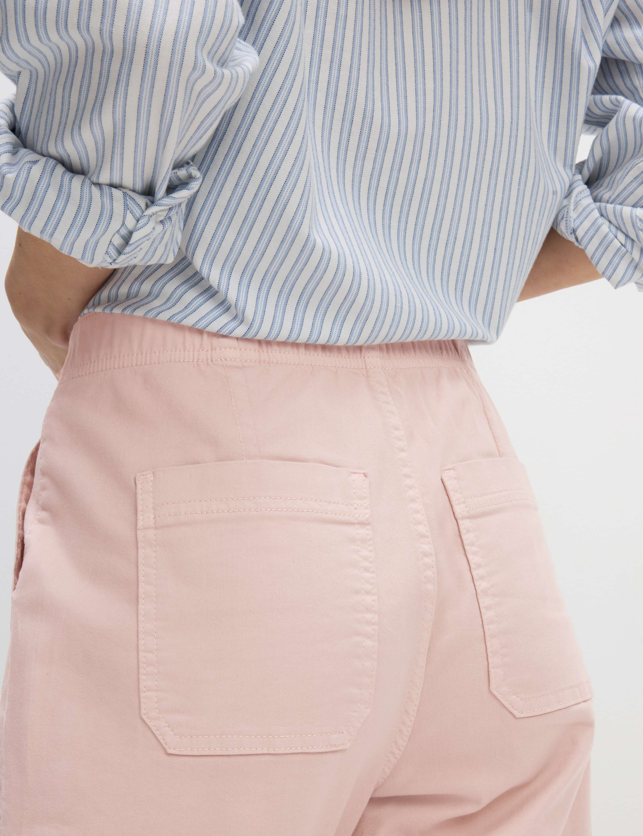 Cotton Blend Slim Fit Joggers 6 of 6