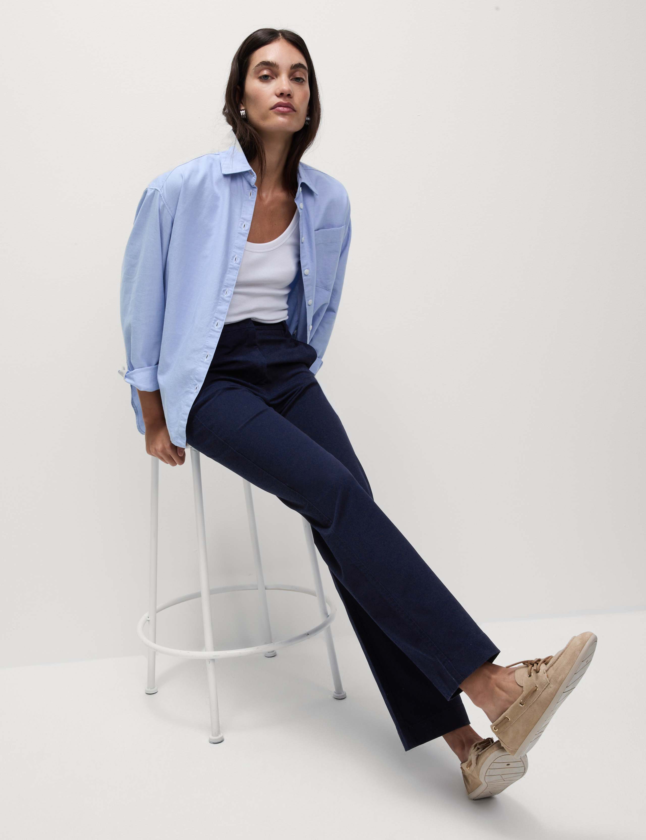 Cotton Rich Straight Leg Chinos 3 of 5