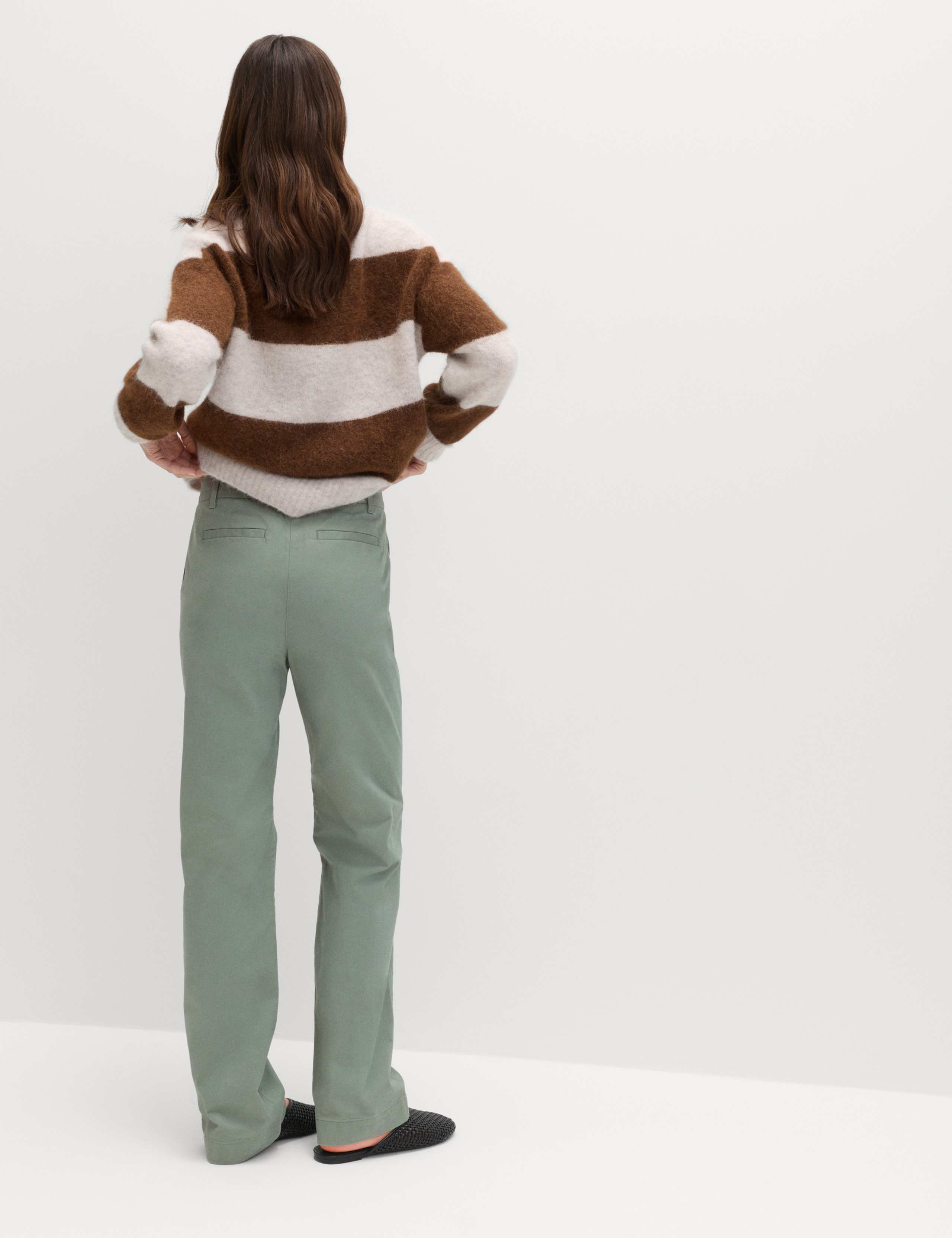 Cotton Rich Straight Leg Chinos 3 of 5