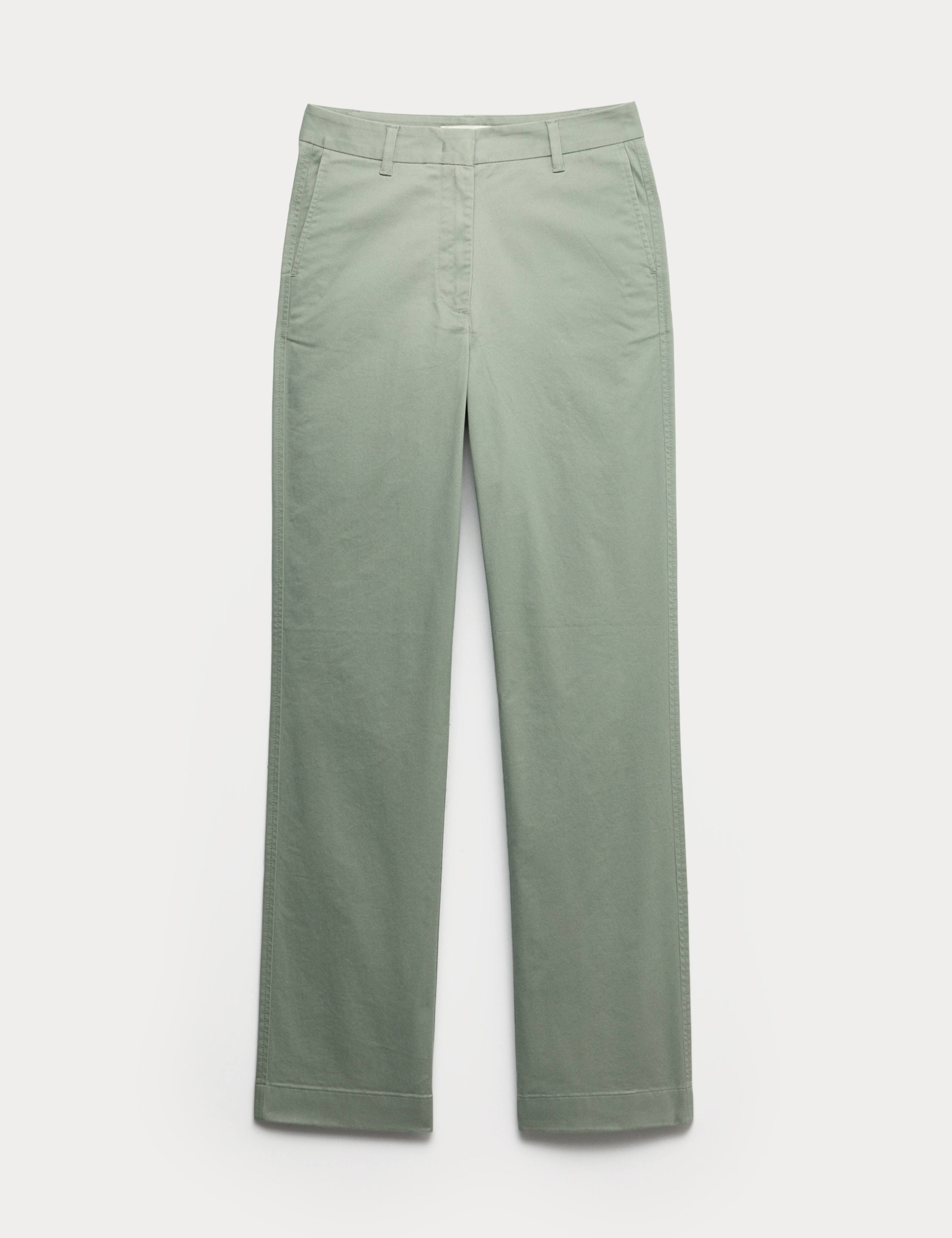 Cotton Rich Straight Leg Chinos 2 of 5