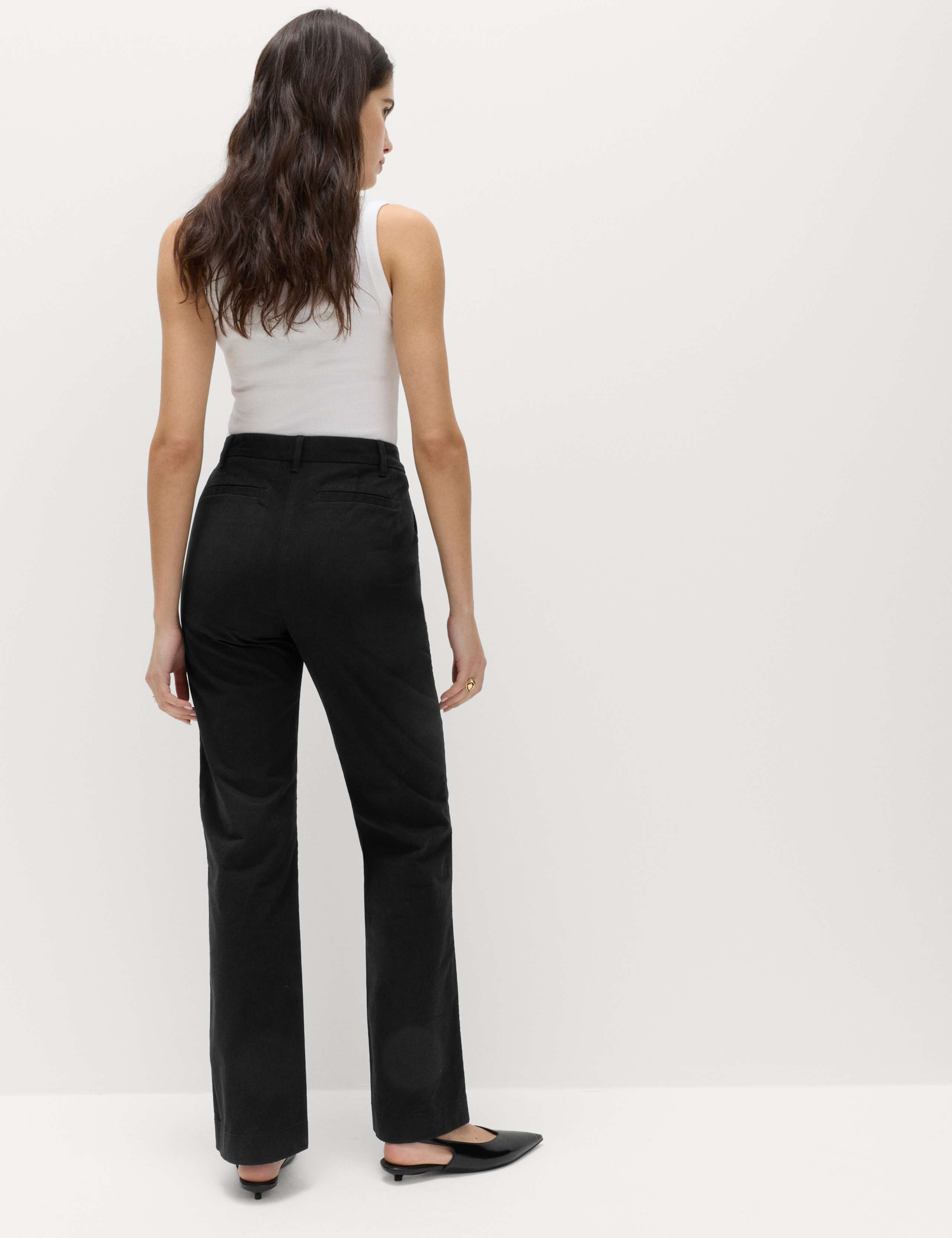 Cotton Rich Straight Leg Chinos 4 of 5