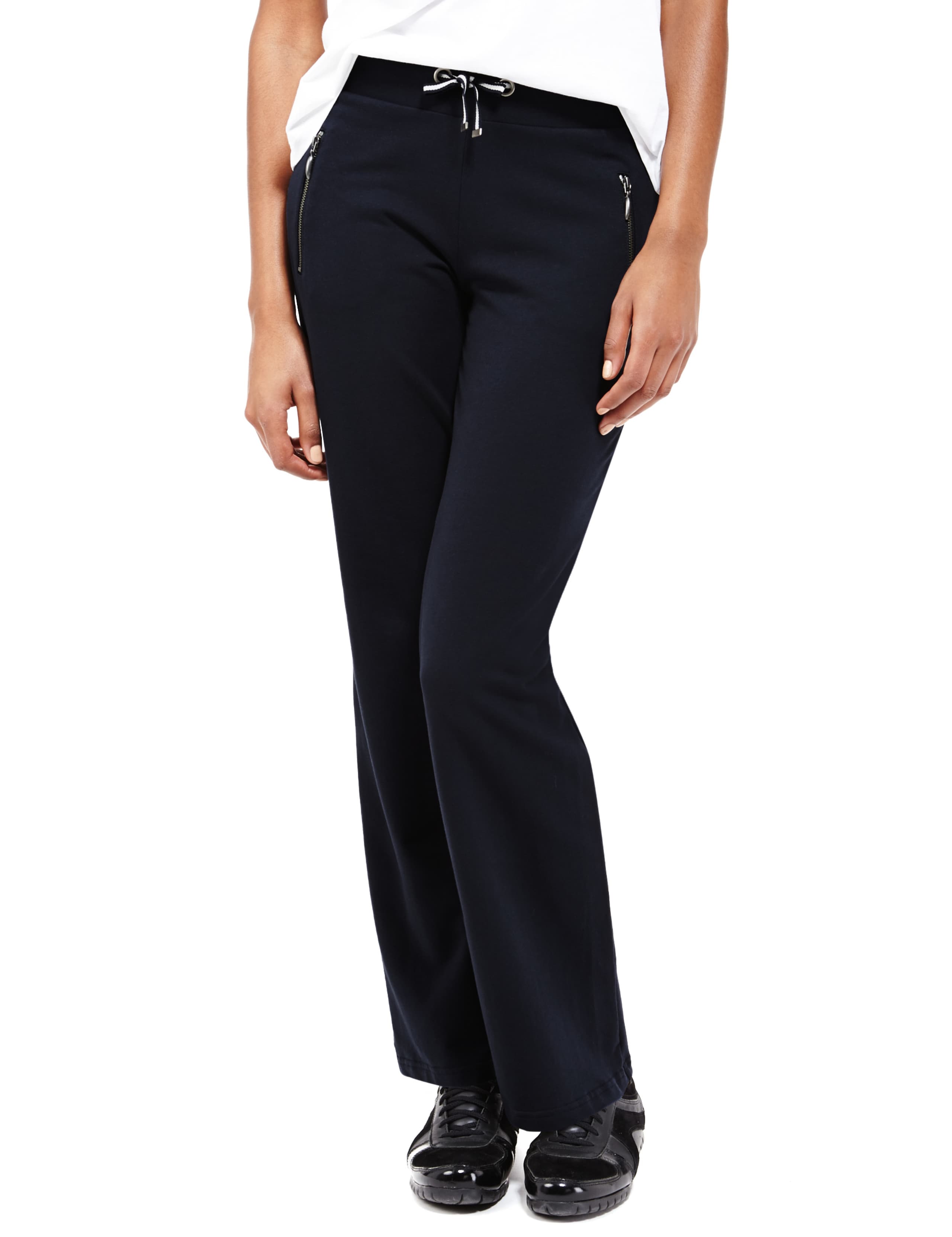 Drawstring Straight Leg Joggers 1 of 3