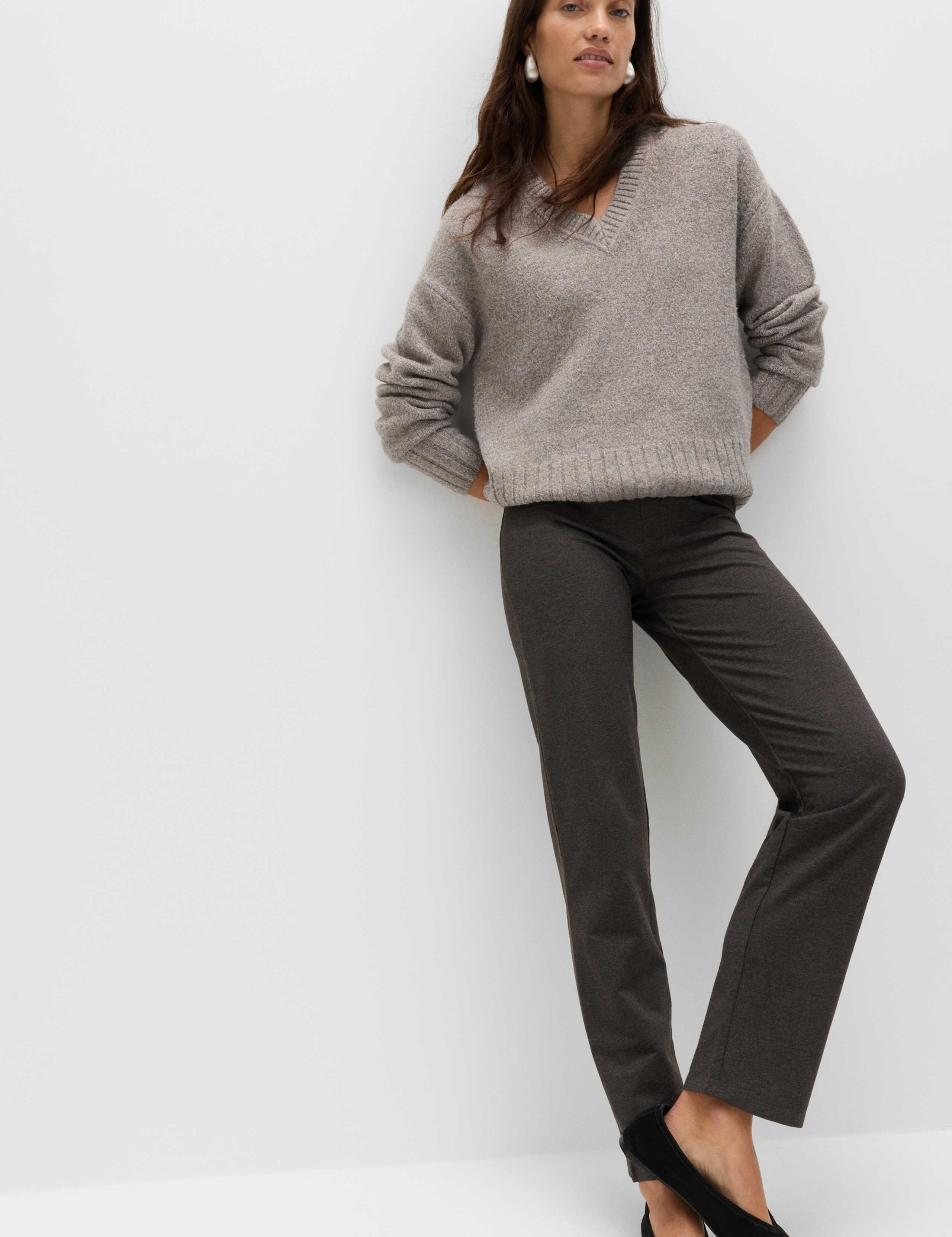 Cotton Rich Straight Leg Joggers 1 of 5