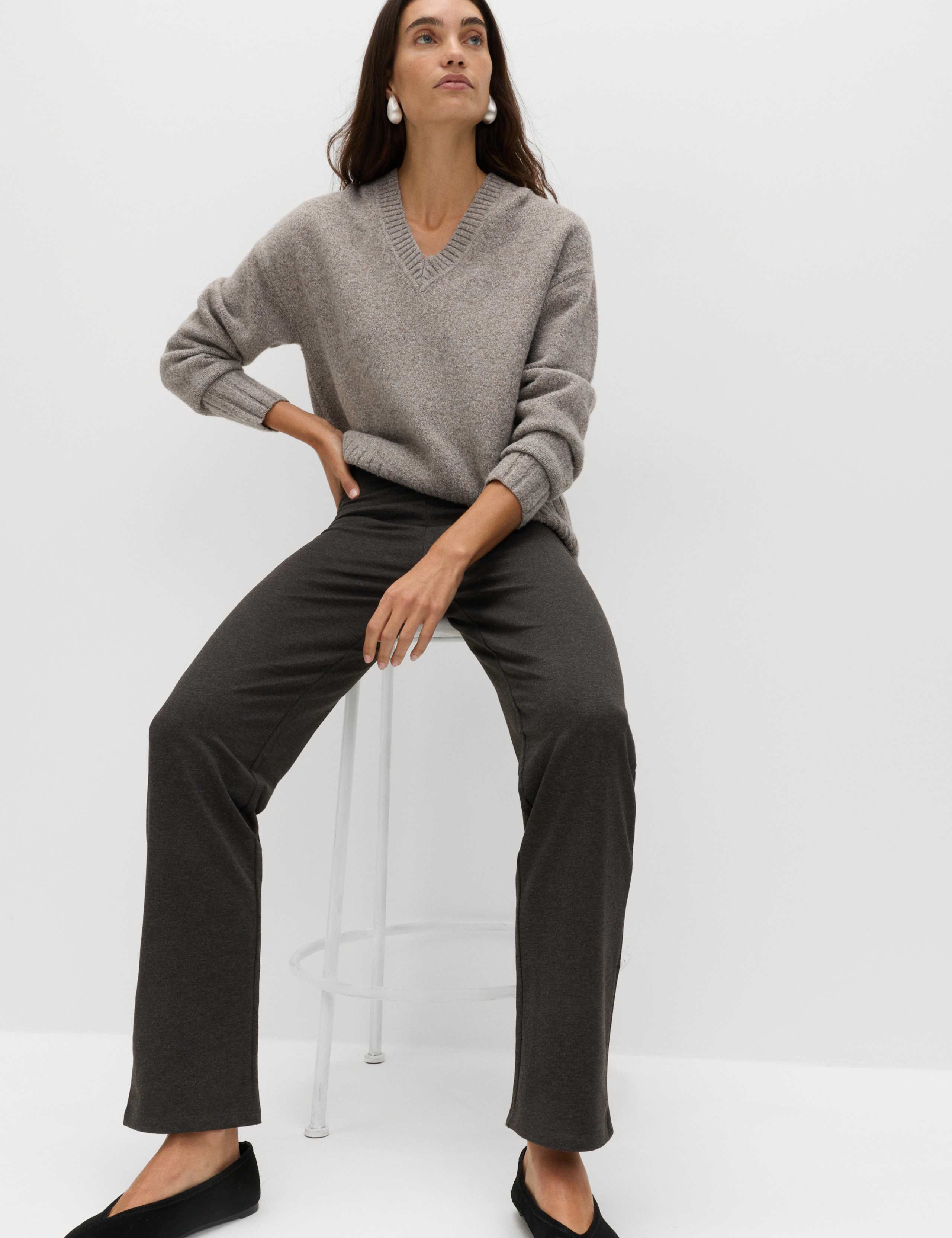 Cotton Rich Straight Leg Joggers 4 of 5