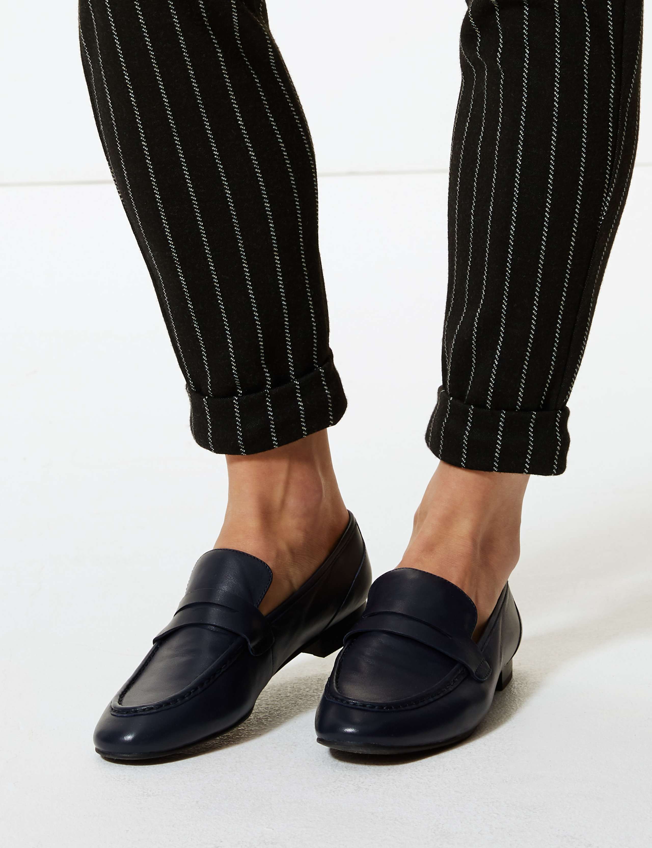 Striped Slim Leg Trousers 5 of 5