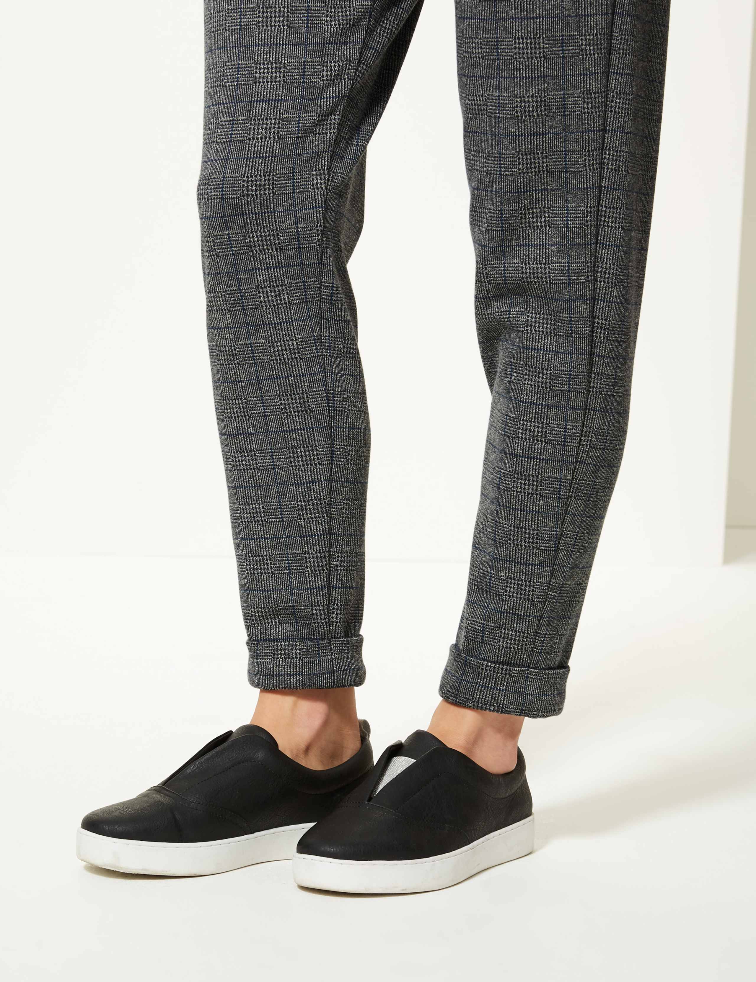 Checked Slim Leg Trousers 5 of 5