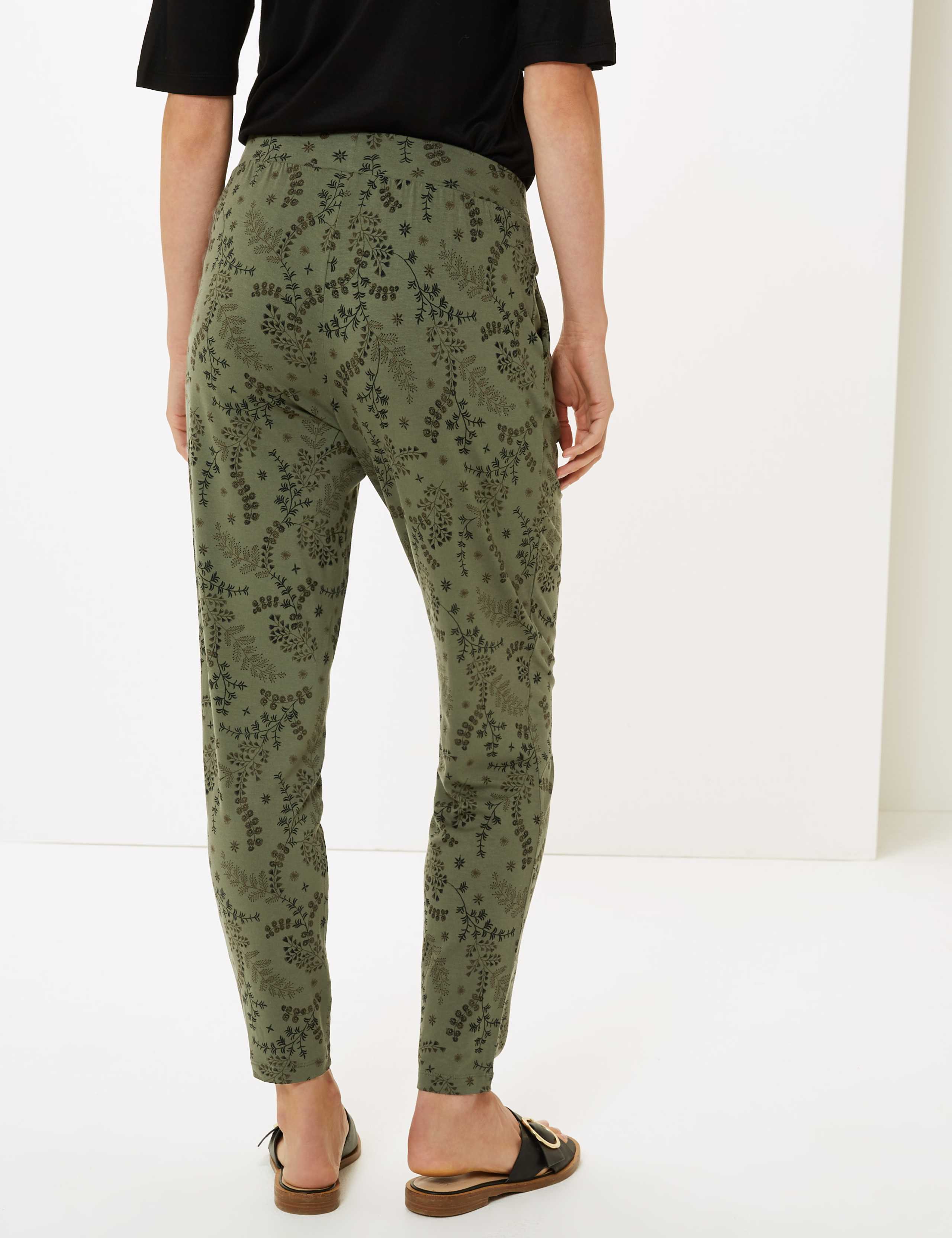 Jersey Tapered Peg Trousers 3 of 5