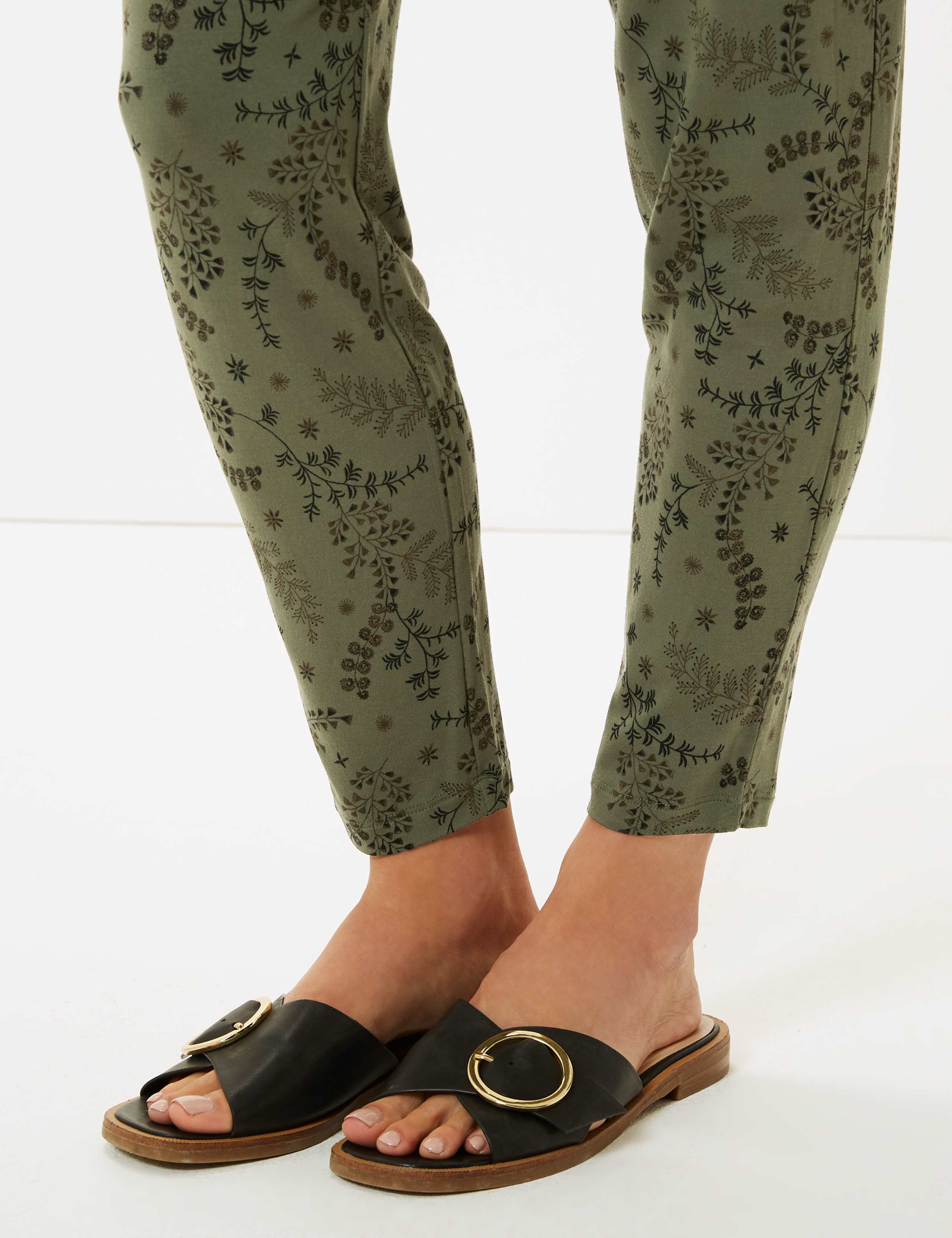 Jersey Tapered Peg Trousers 5 of 5