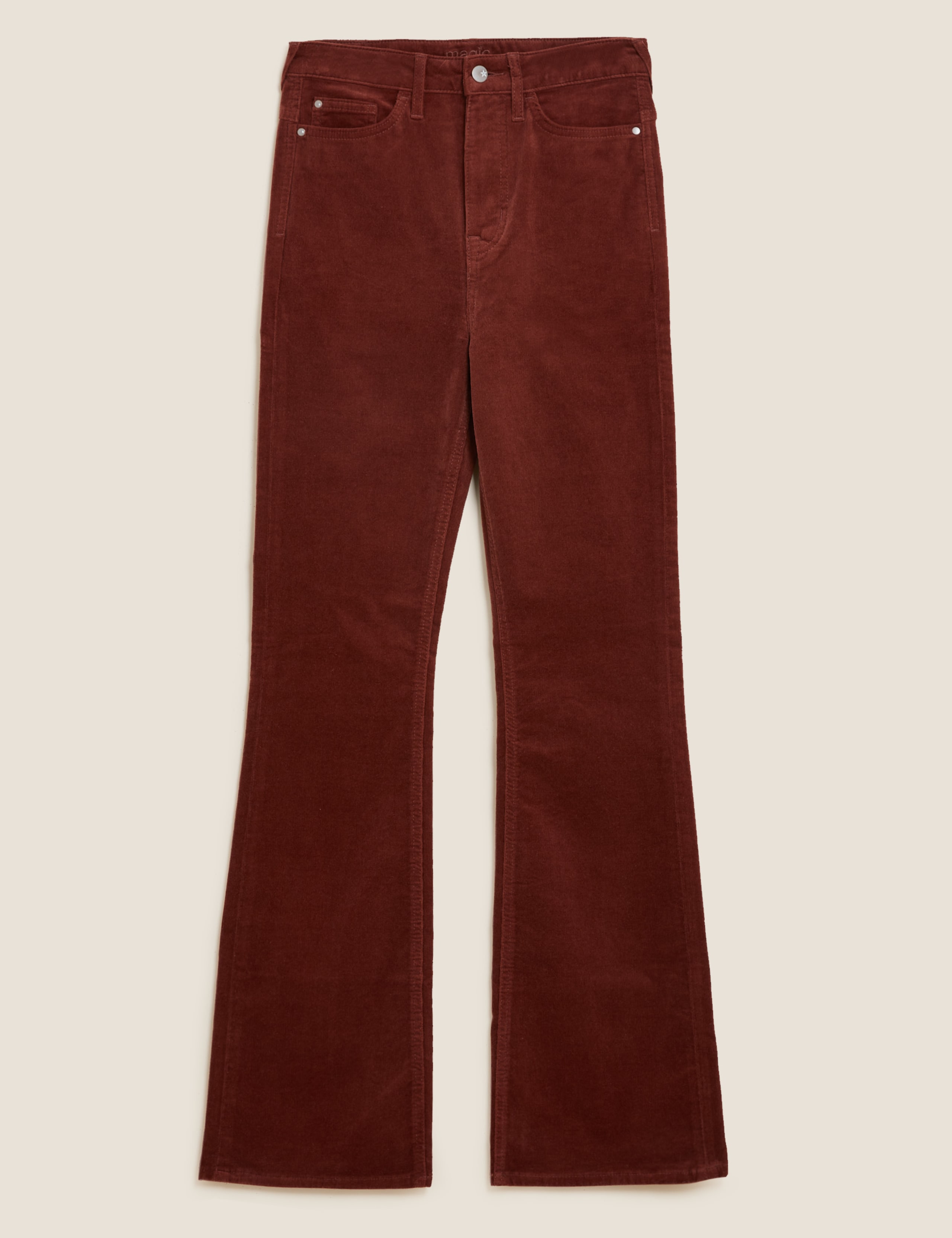 Corduroy Flared Trousers 1 of 1