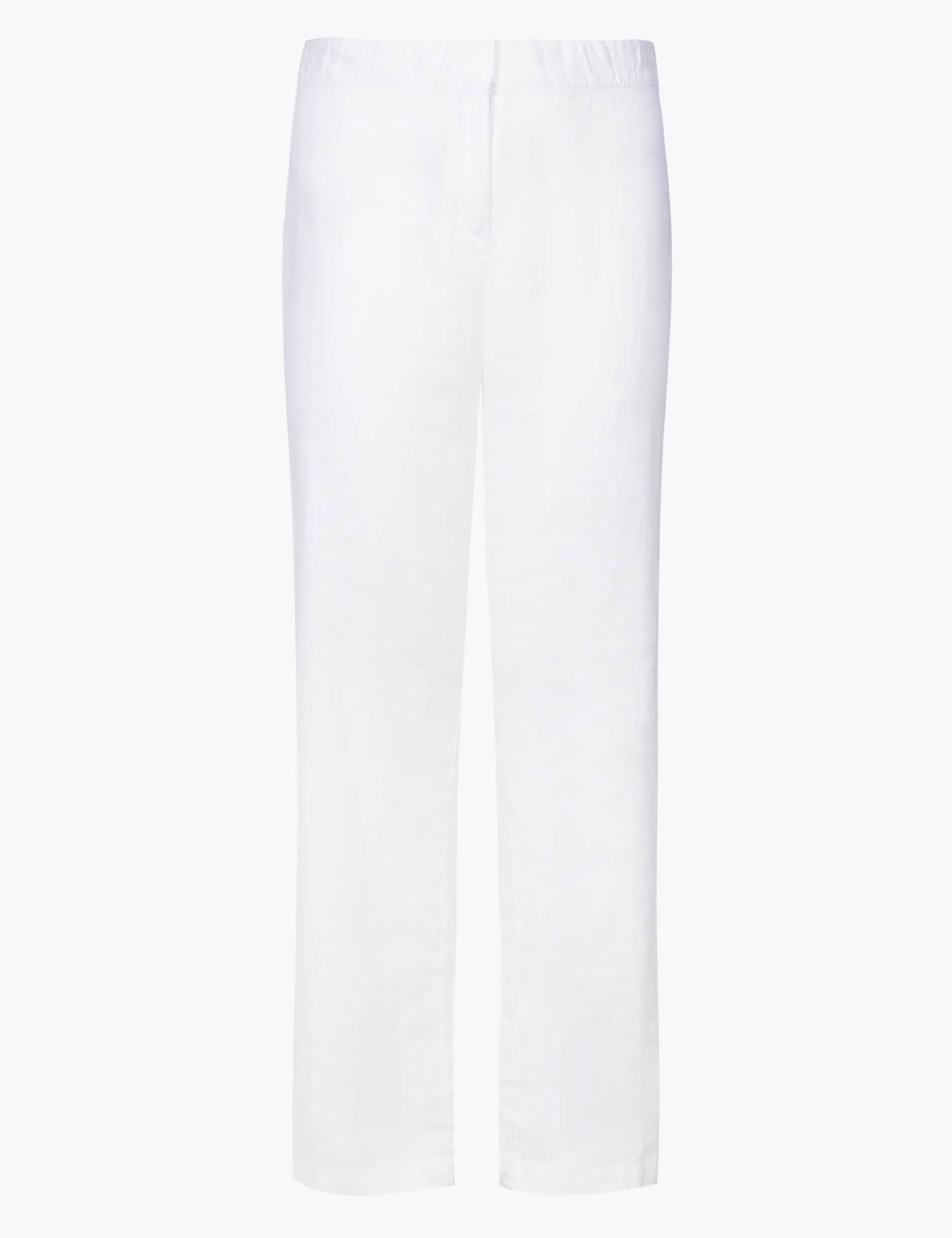 CURVE Linen Rich Wide Leg Trousers 2 of 6