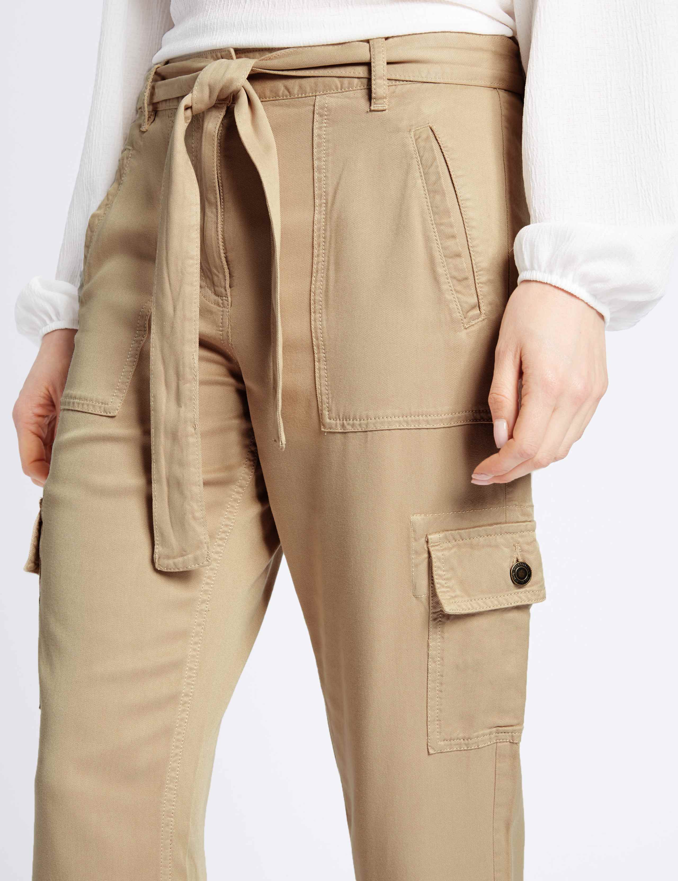 Pure Modal Cargo Trousers 5 of 6