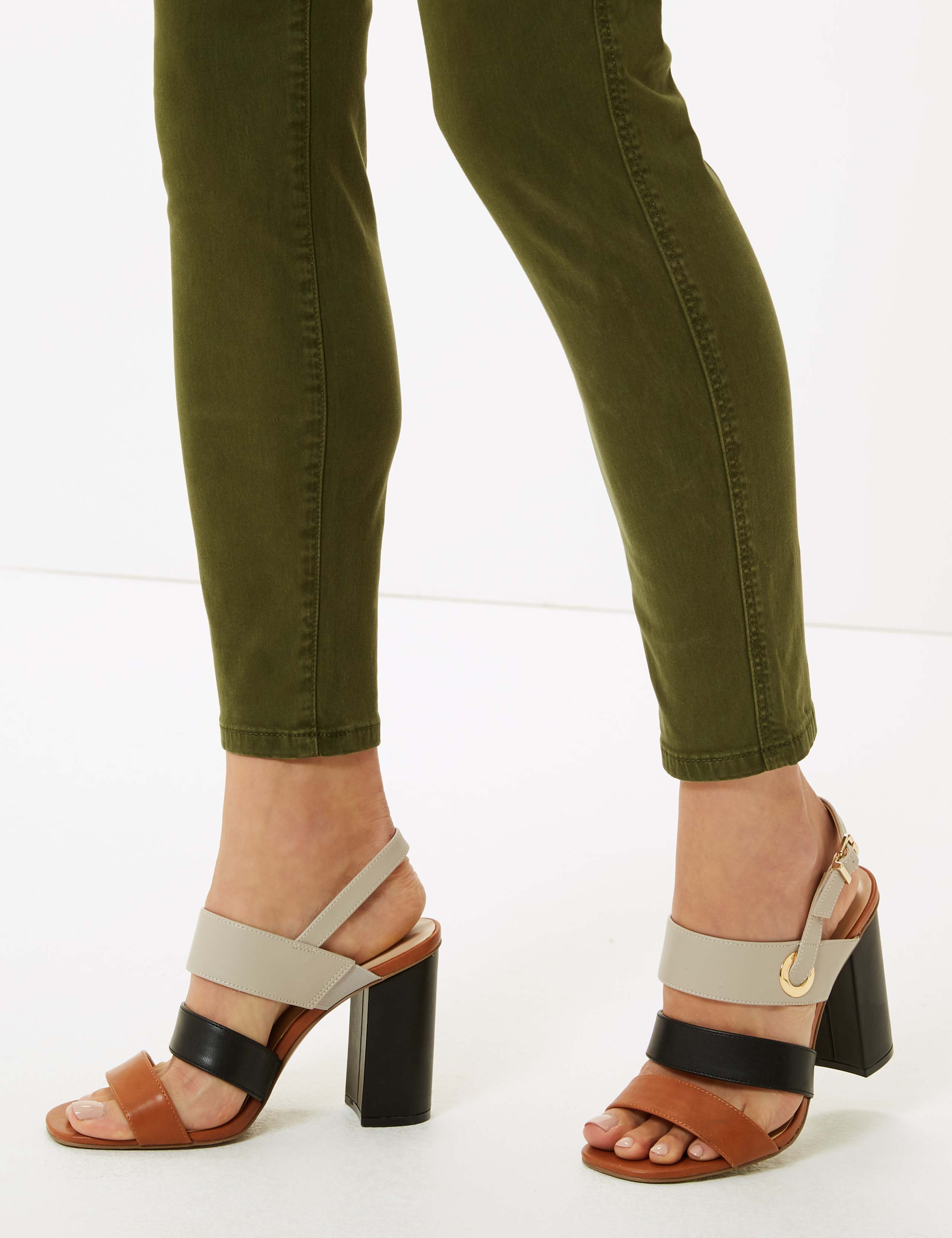 High Waist Skinny Leg Trousers 5 of 5
